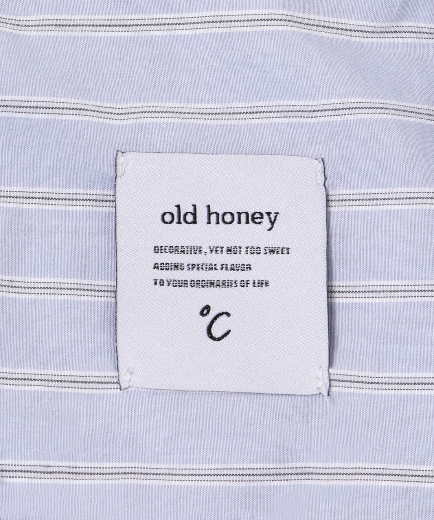 old honey　46℃ blouse l.blue one