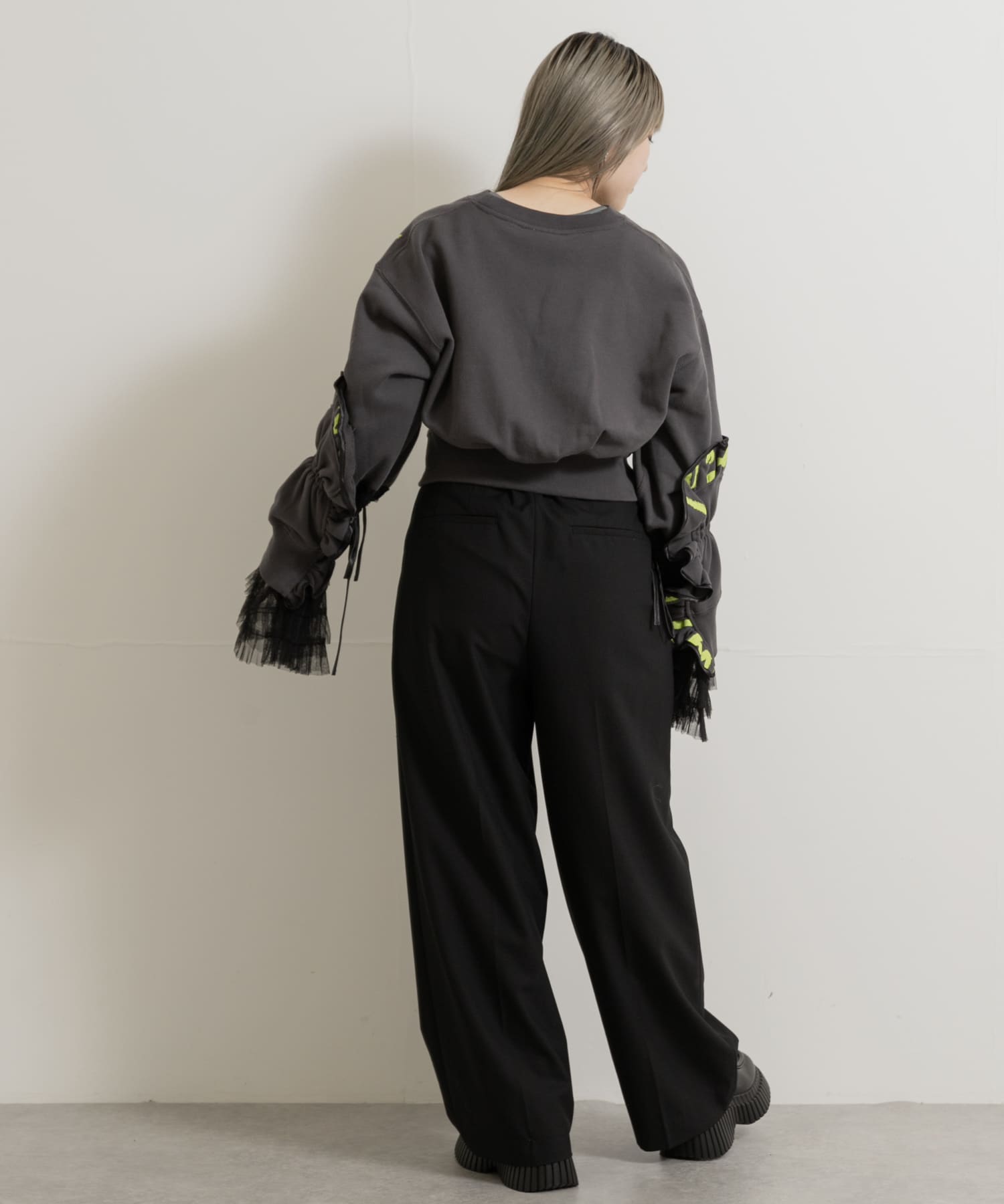 身長：156cm サイズ：one
