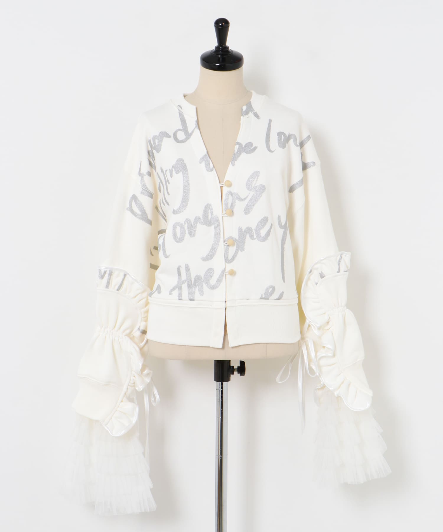 old honey　63℃ cardigan white one