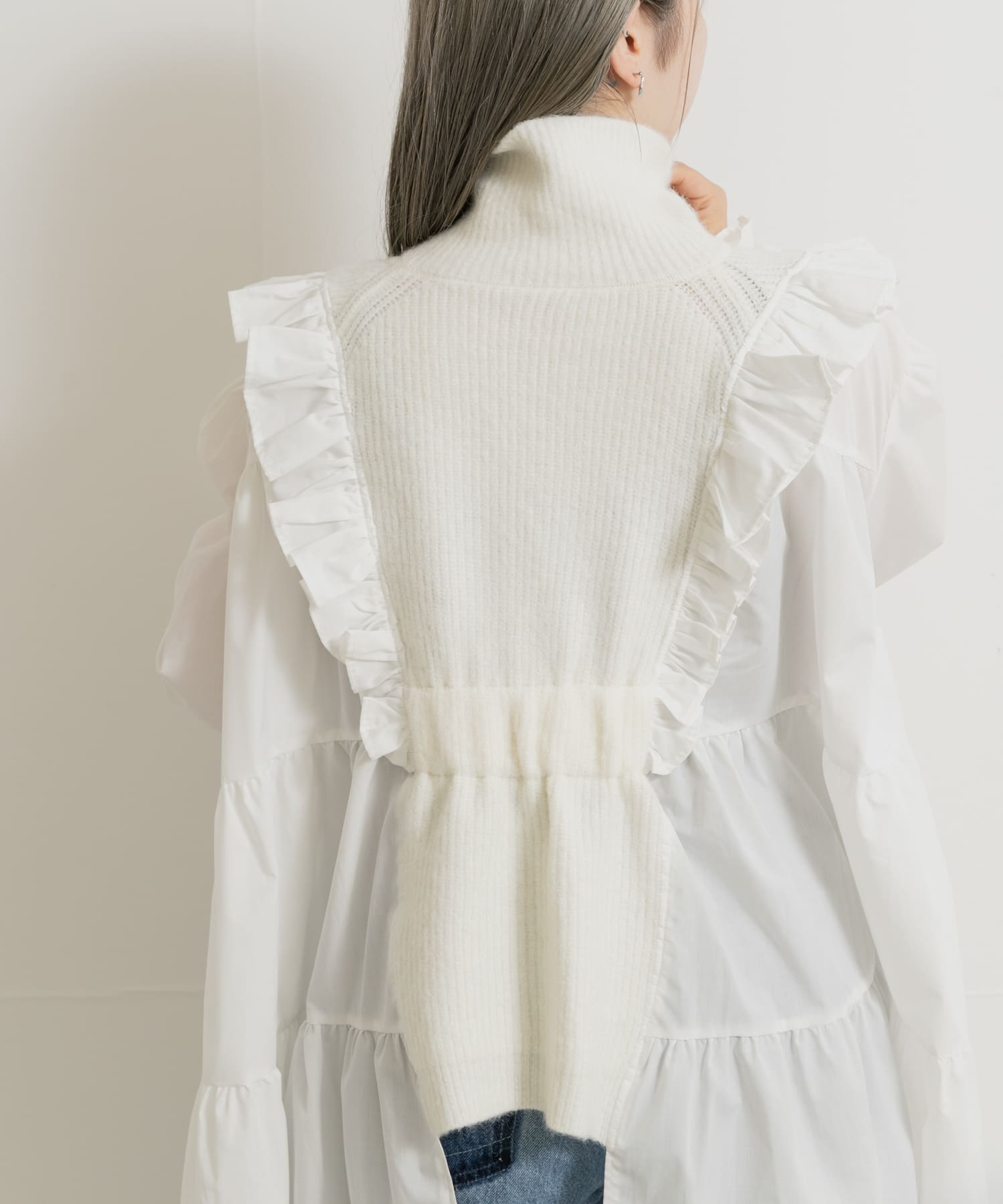身長：156cm サイズ：one