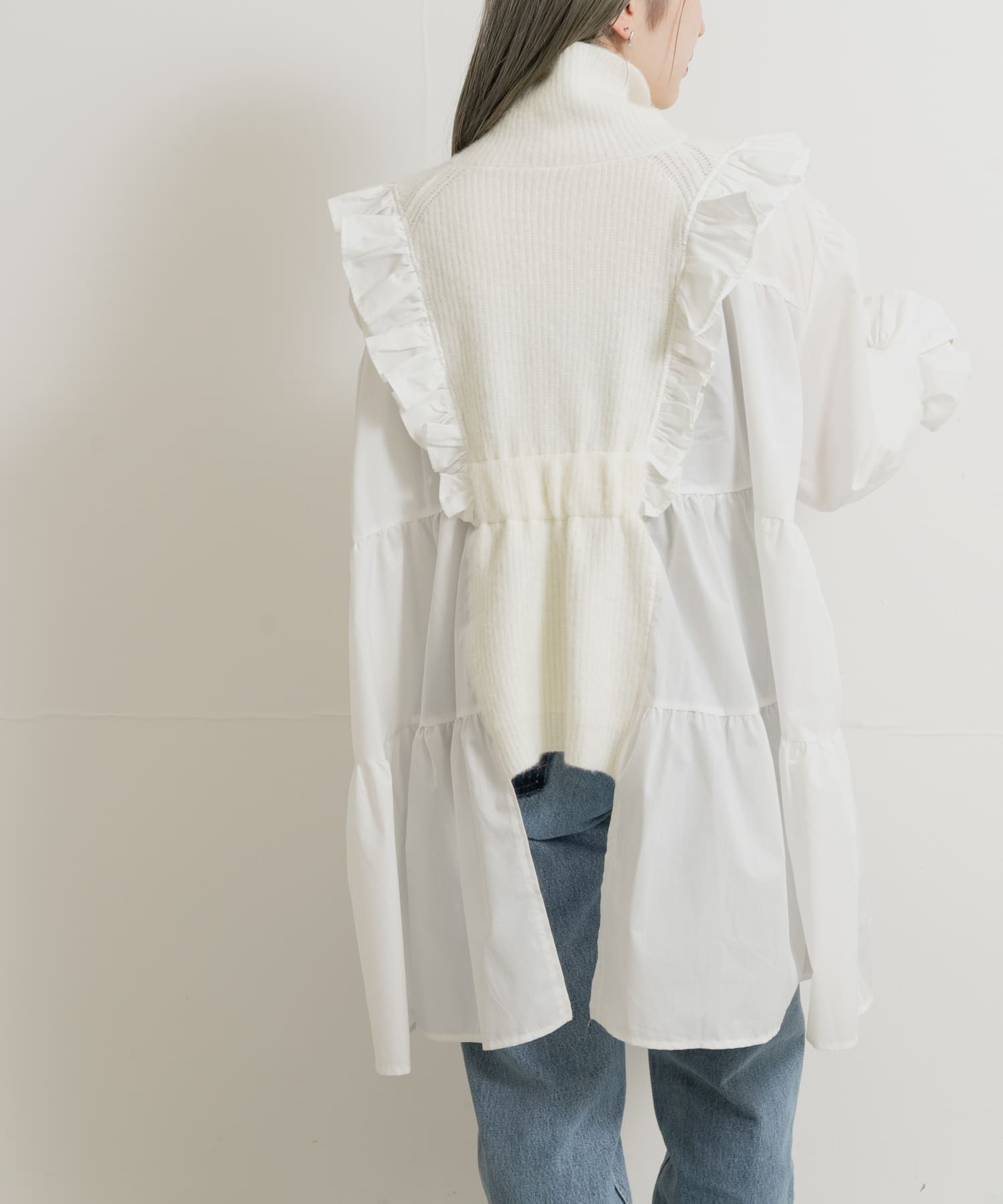 身長：156cm サイズ：one