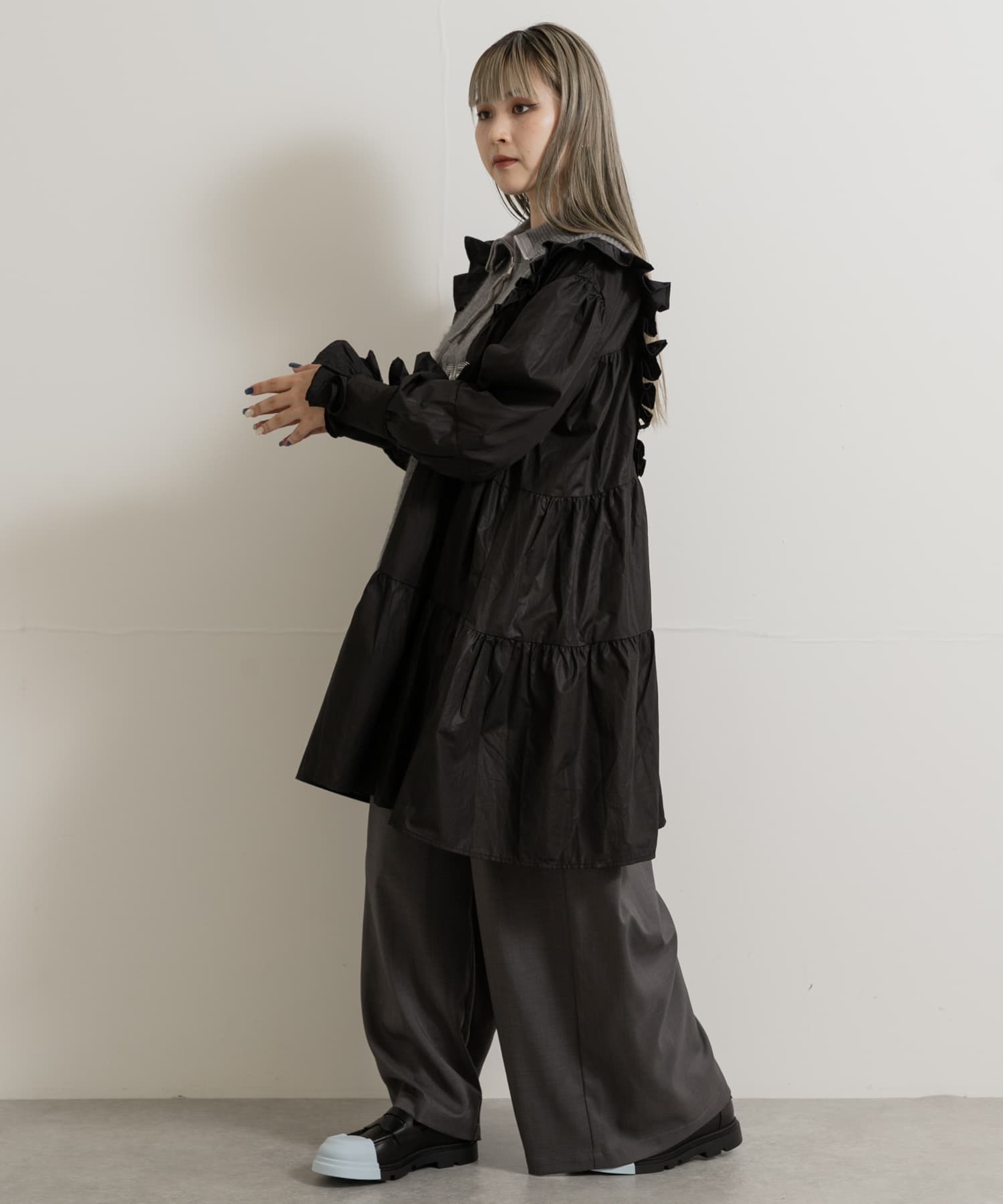 身長：156cm サイズ：one