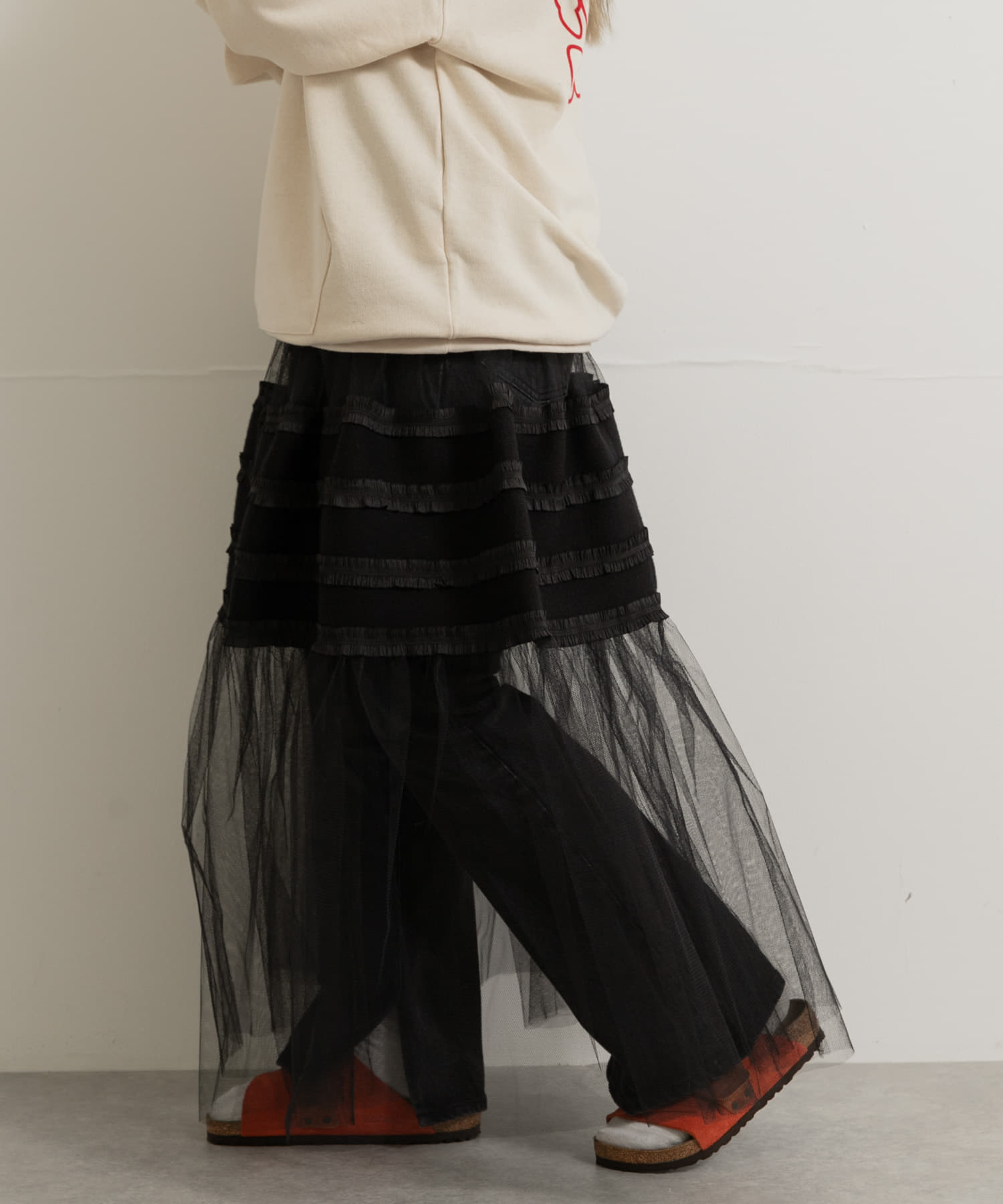 身長：156cm サイズ：one