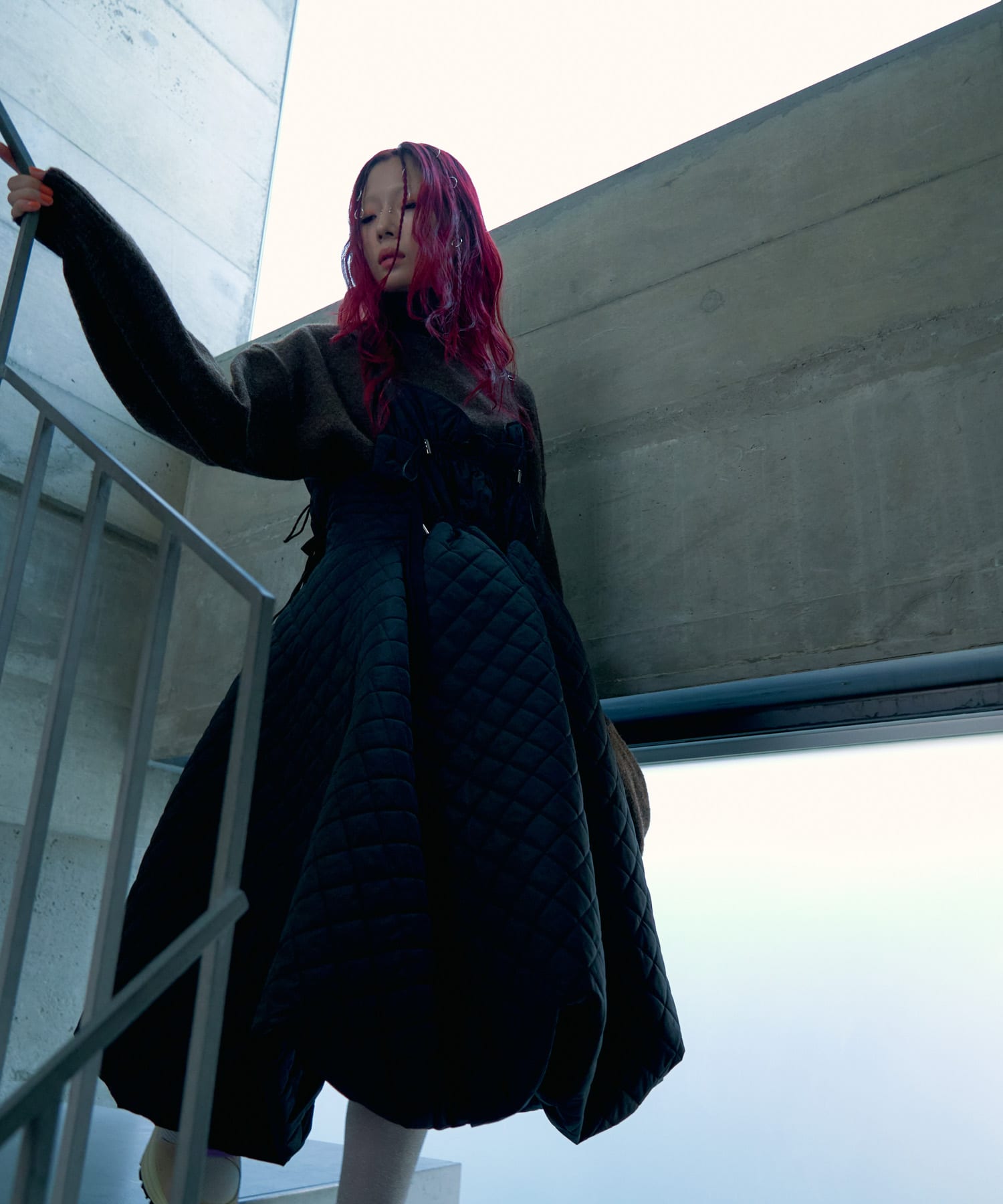 身長：170cm サイズ：one