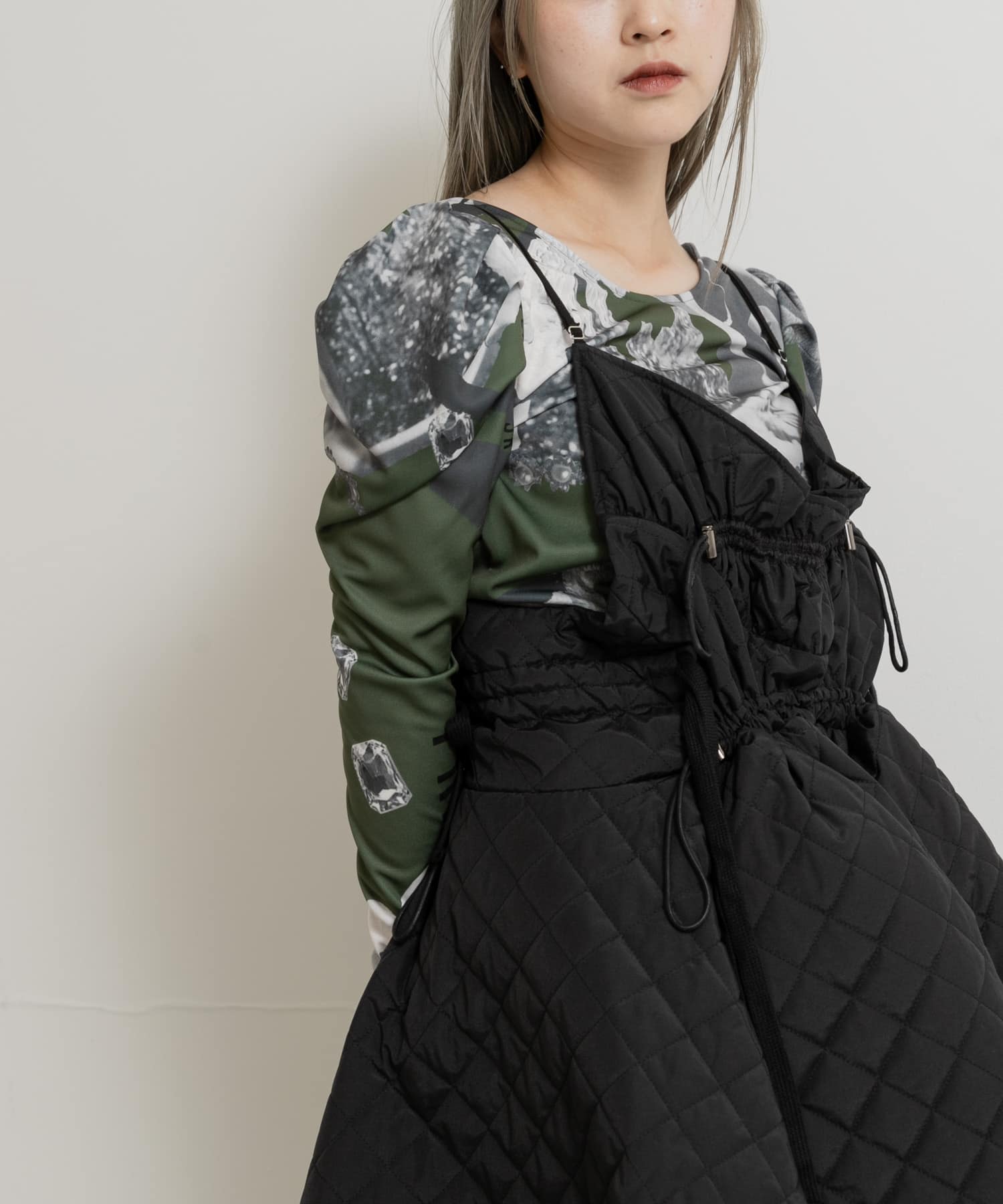 身長：156cm サイズ：one