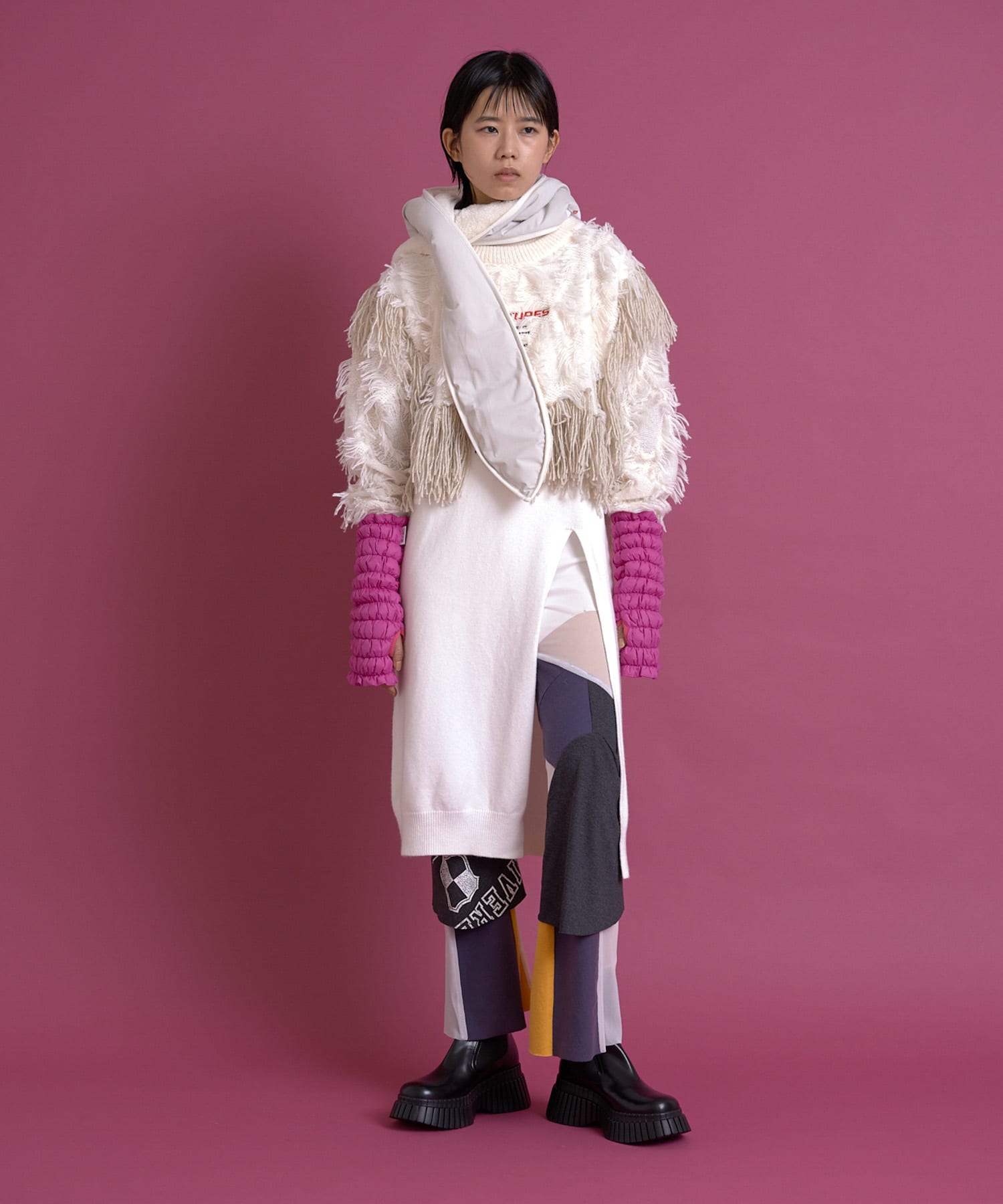 身長：168cm サイズ：one