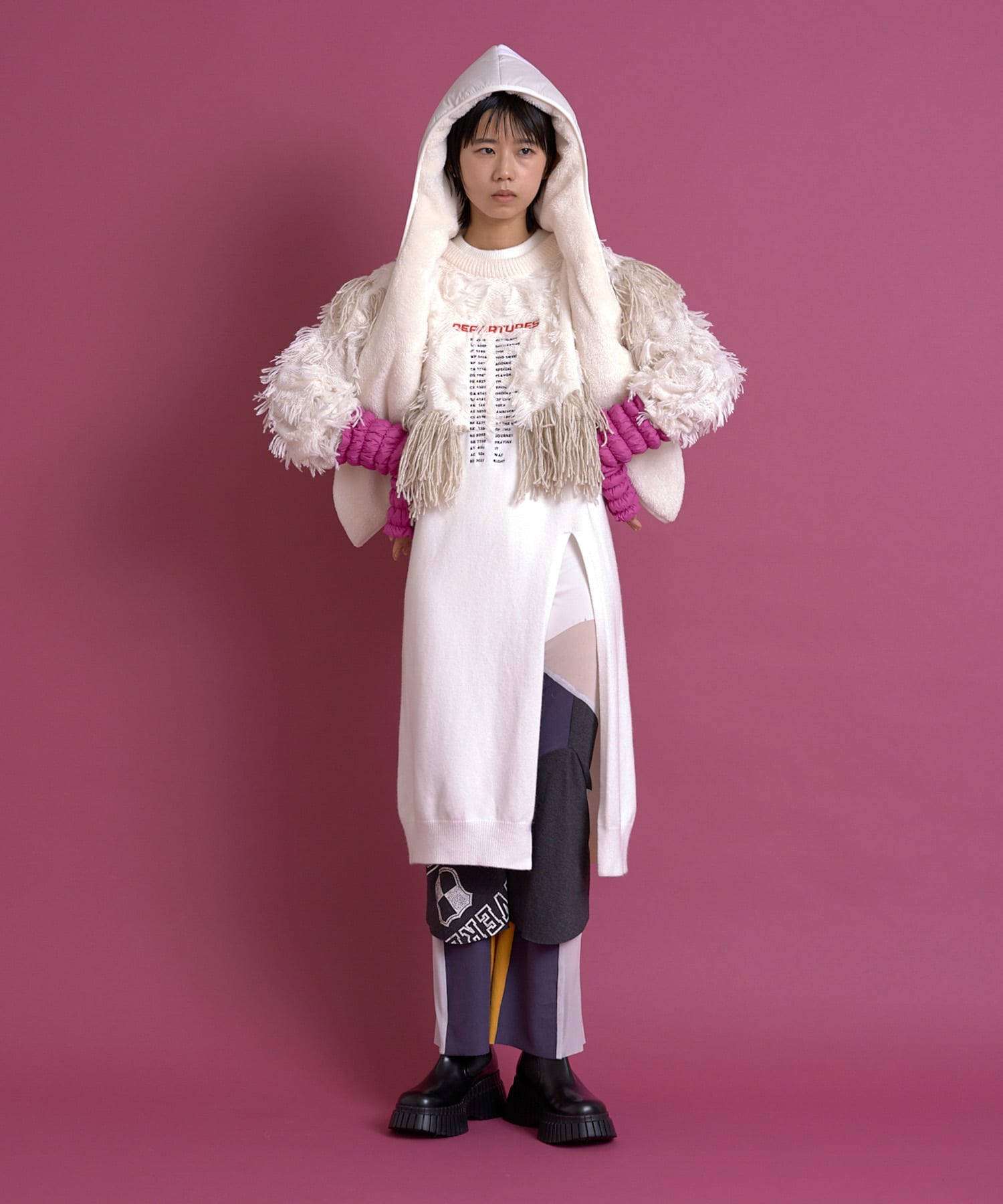 身長：168cm サイズ：one