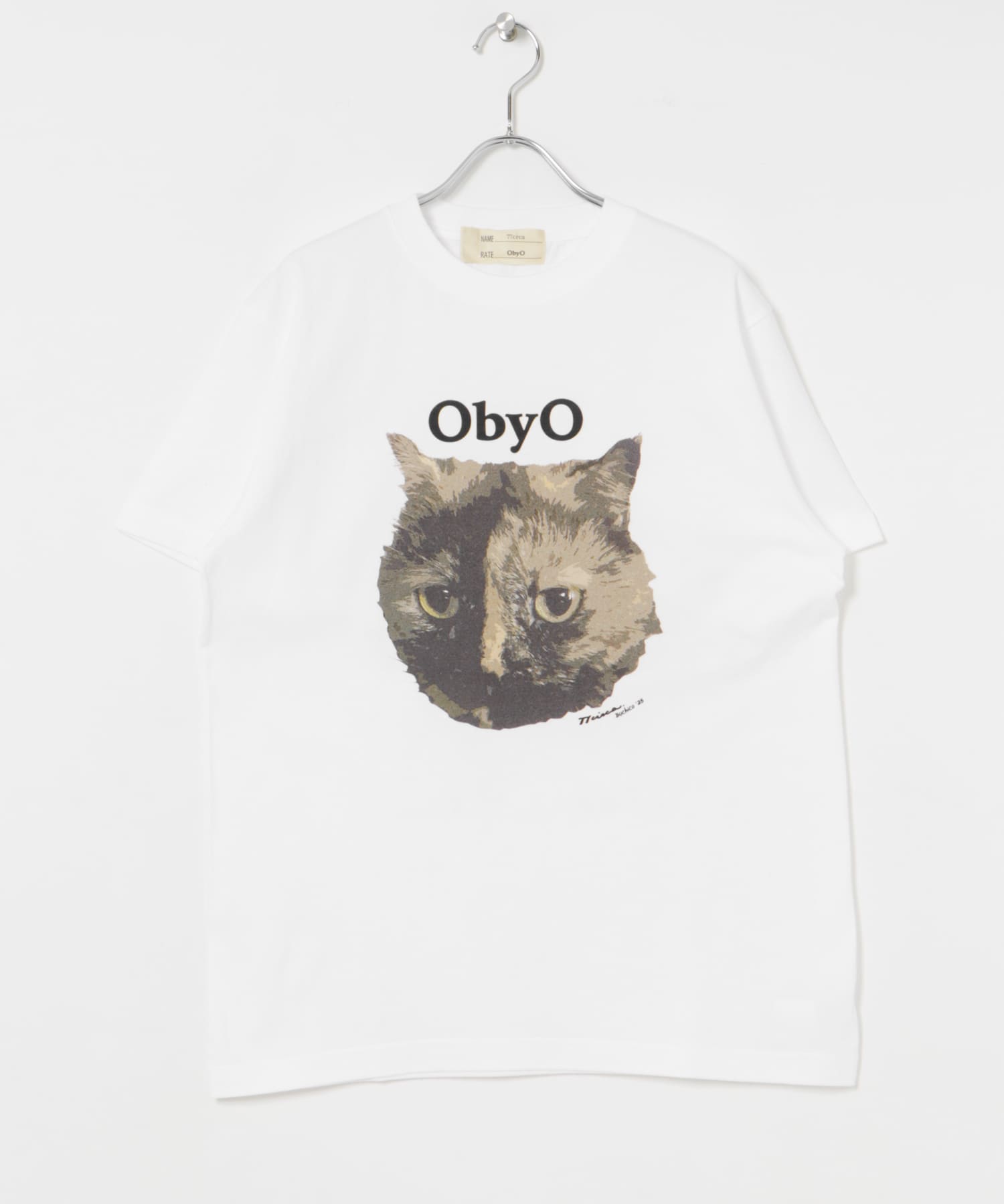 77circa　one by one print tee buchico M