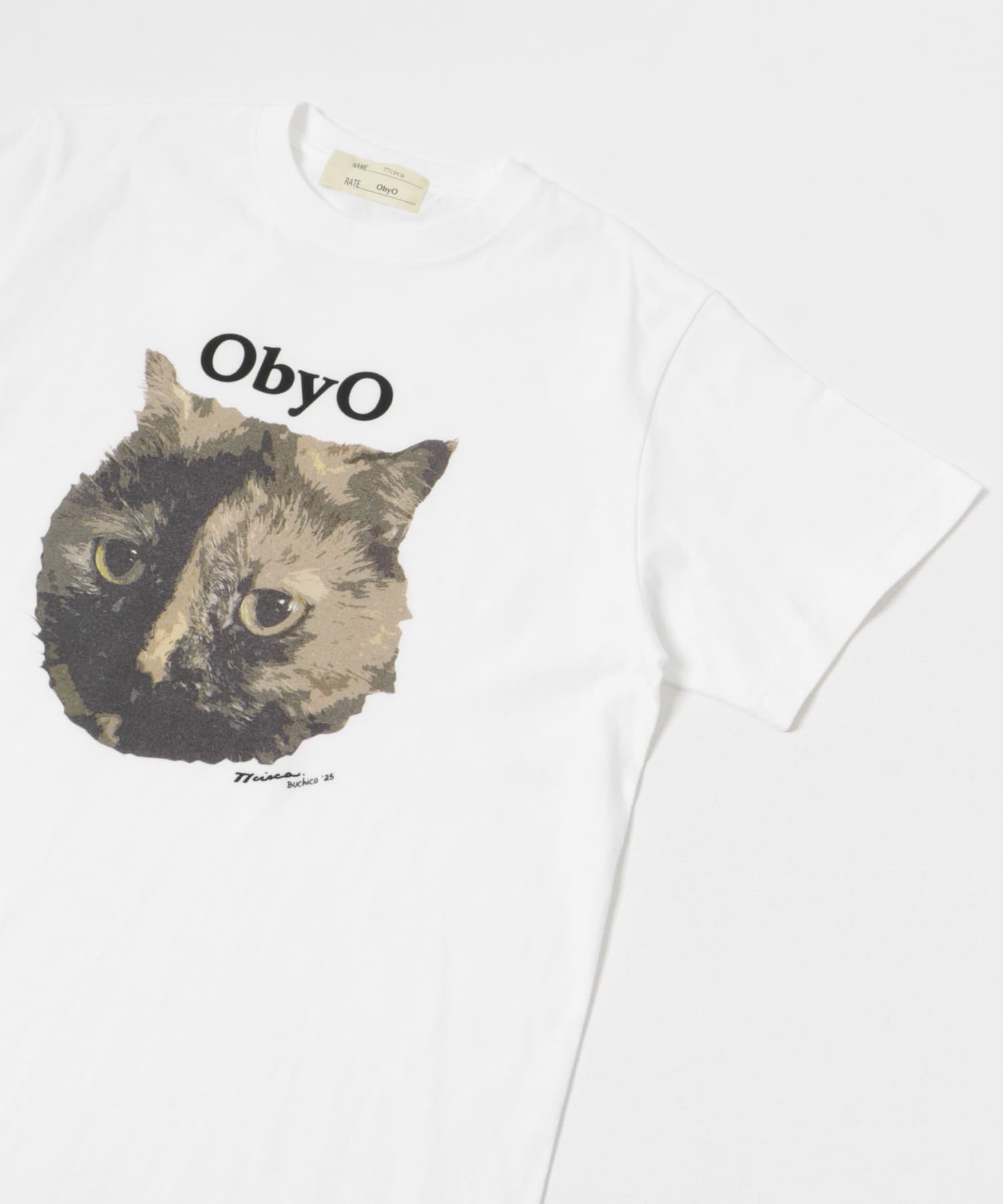 77circa　one by one print tee buchico M