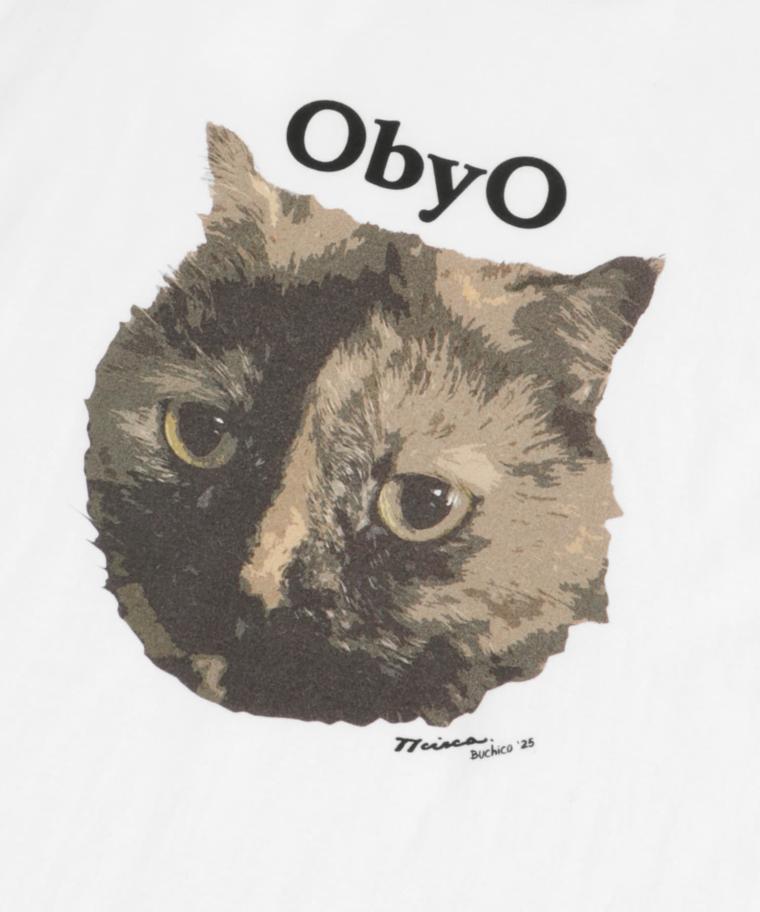 77circa　one by one print tee buchico M