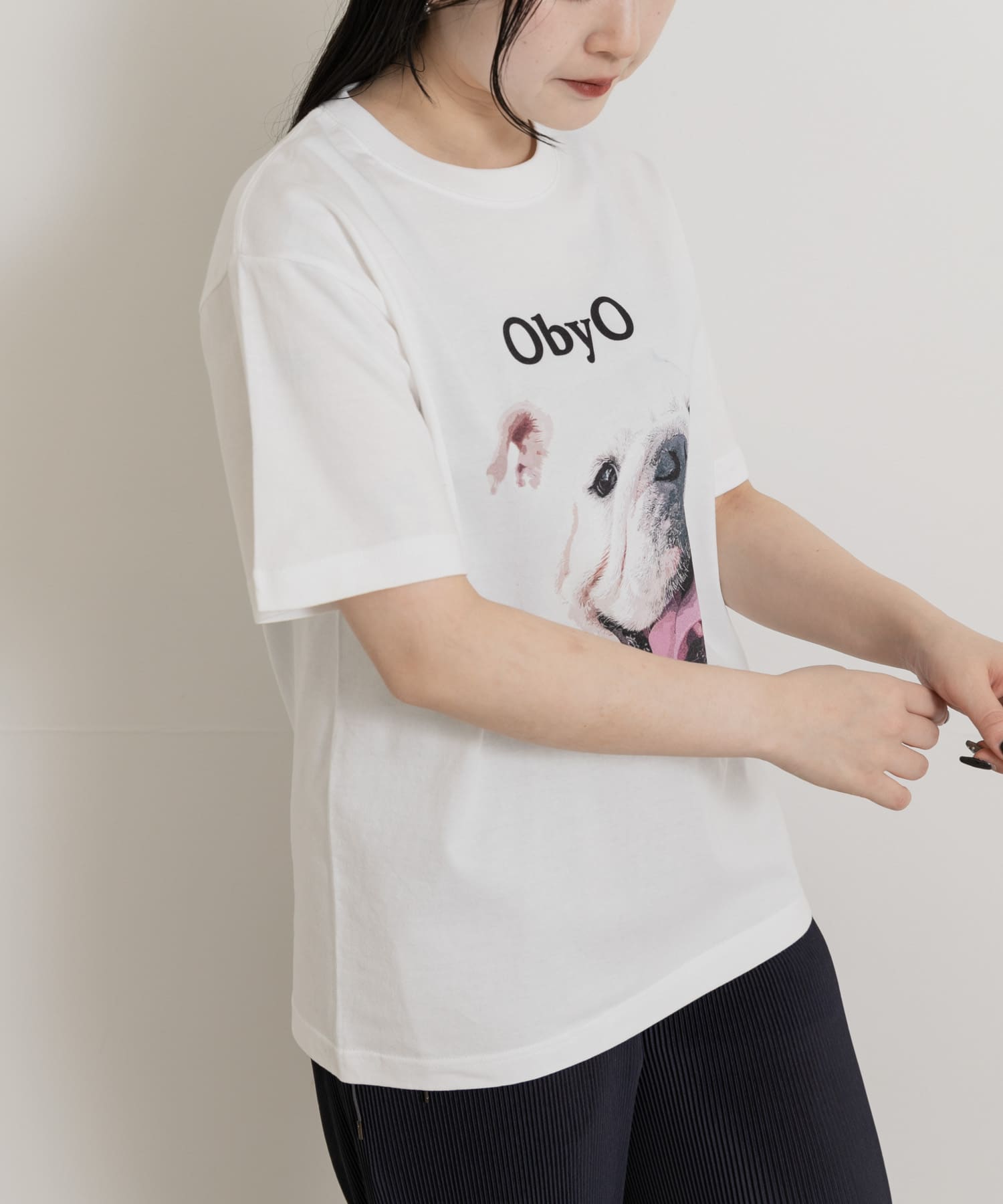 身長：156cm サイズ：M