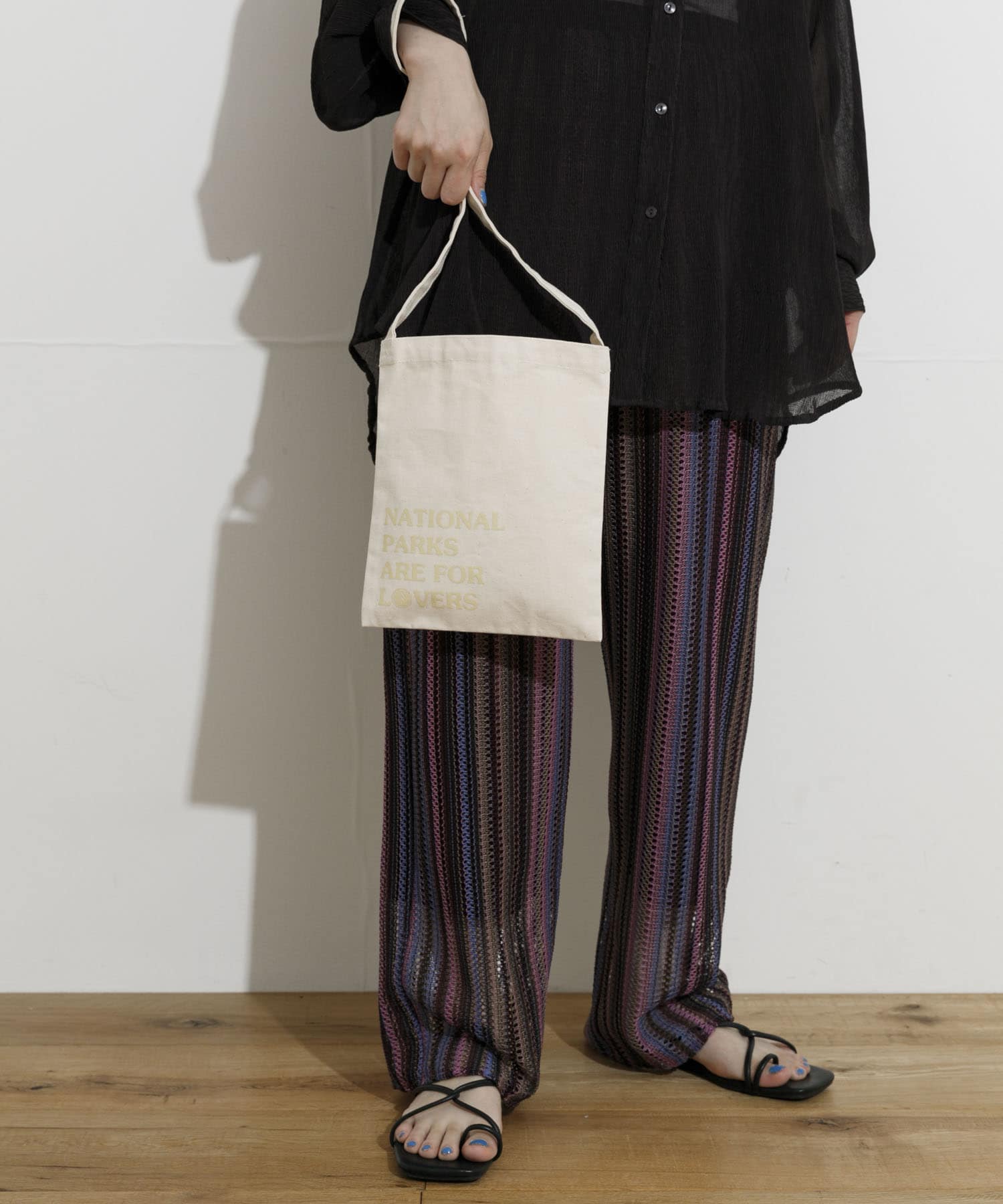 PARKS PROJECT　Canvas Mini Sacoche White one