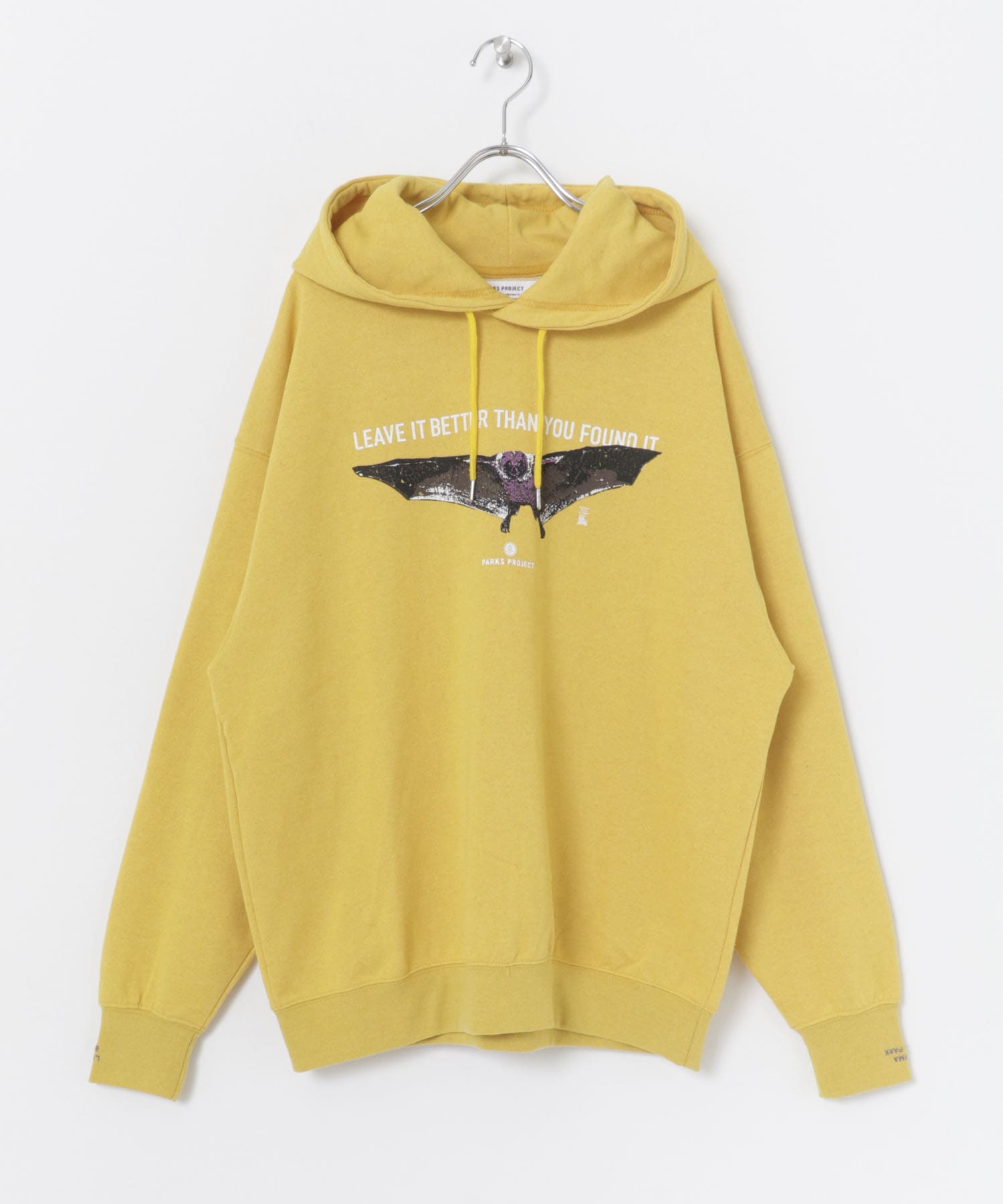 PARKS PROJECT　ERABUOOKOUMORI HOODIE YELLOW L