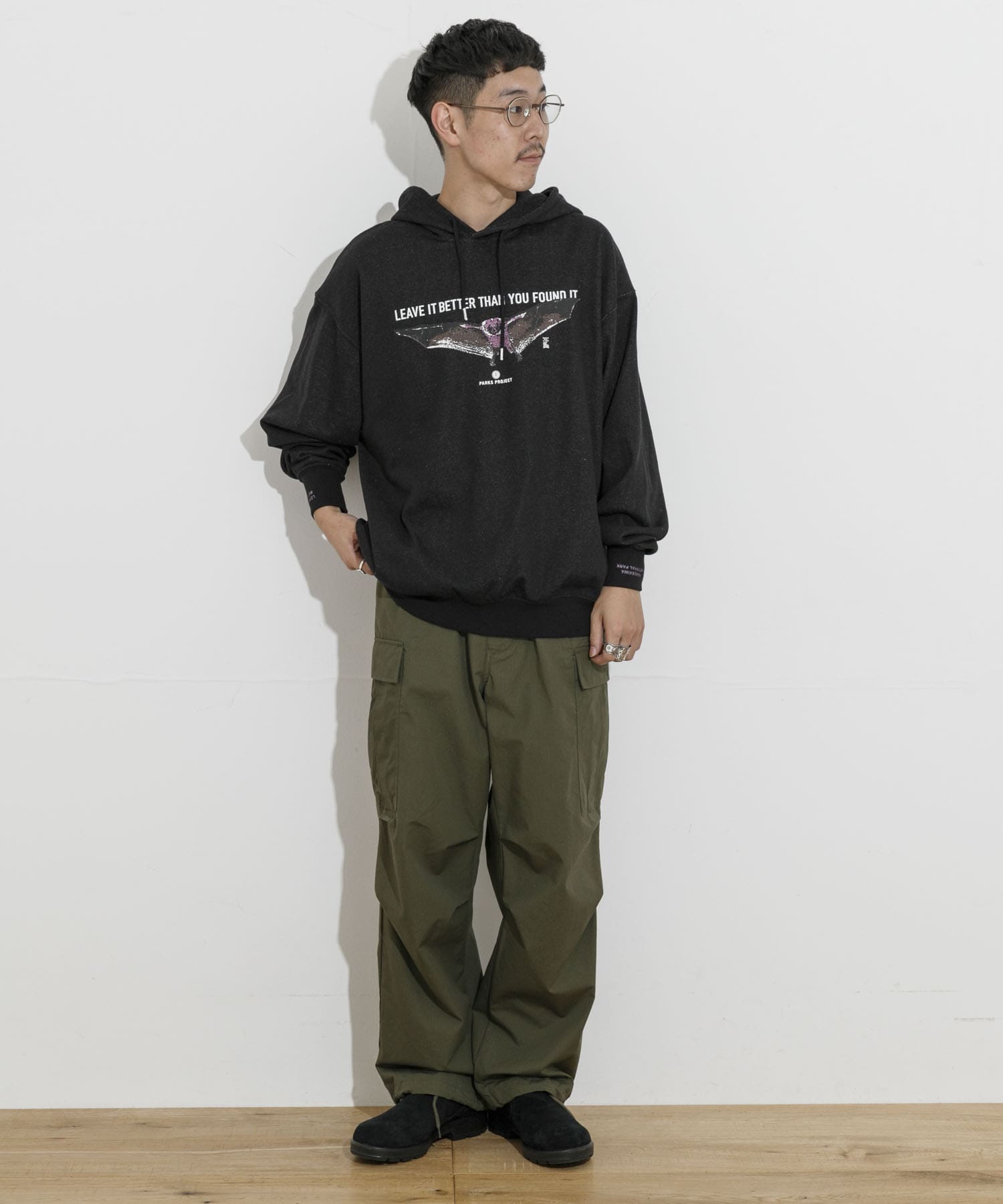 身長：170cm サイズ：L