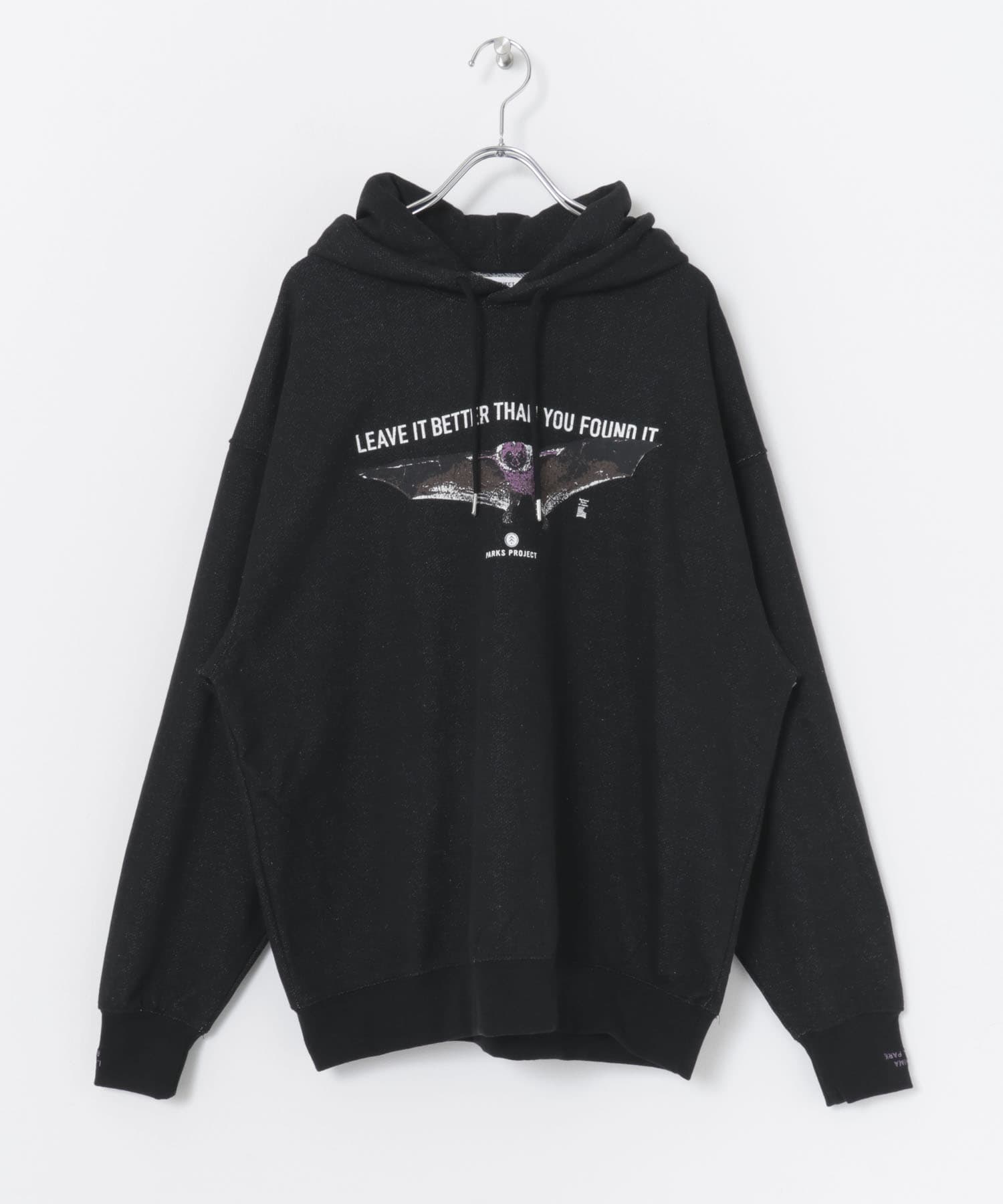 PARKS PROJECT　ERABUOOKOUMORI HOODIE BLACK S