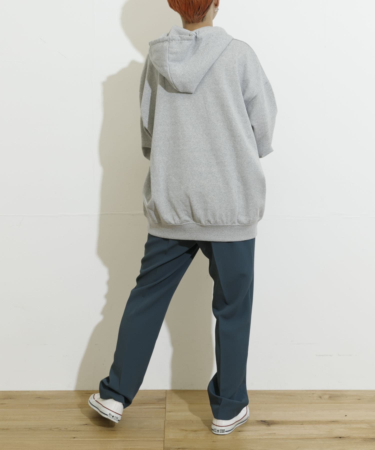 身長：163cm サイズ：L