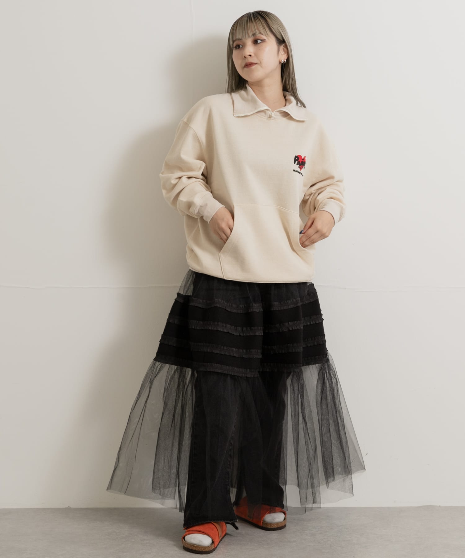 身長：156cm サイズ：M