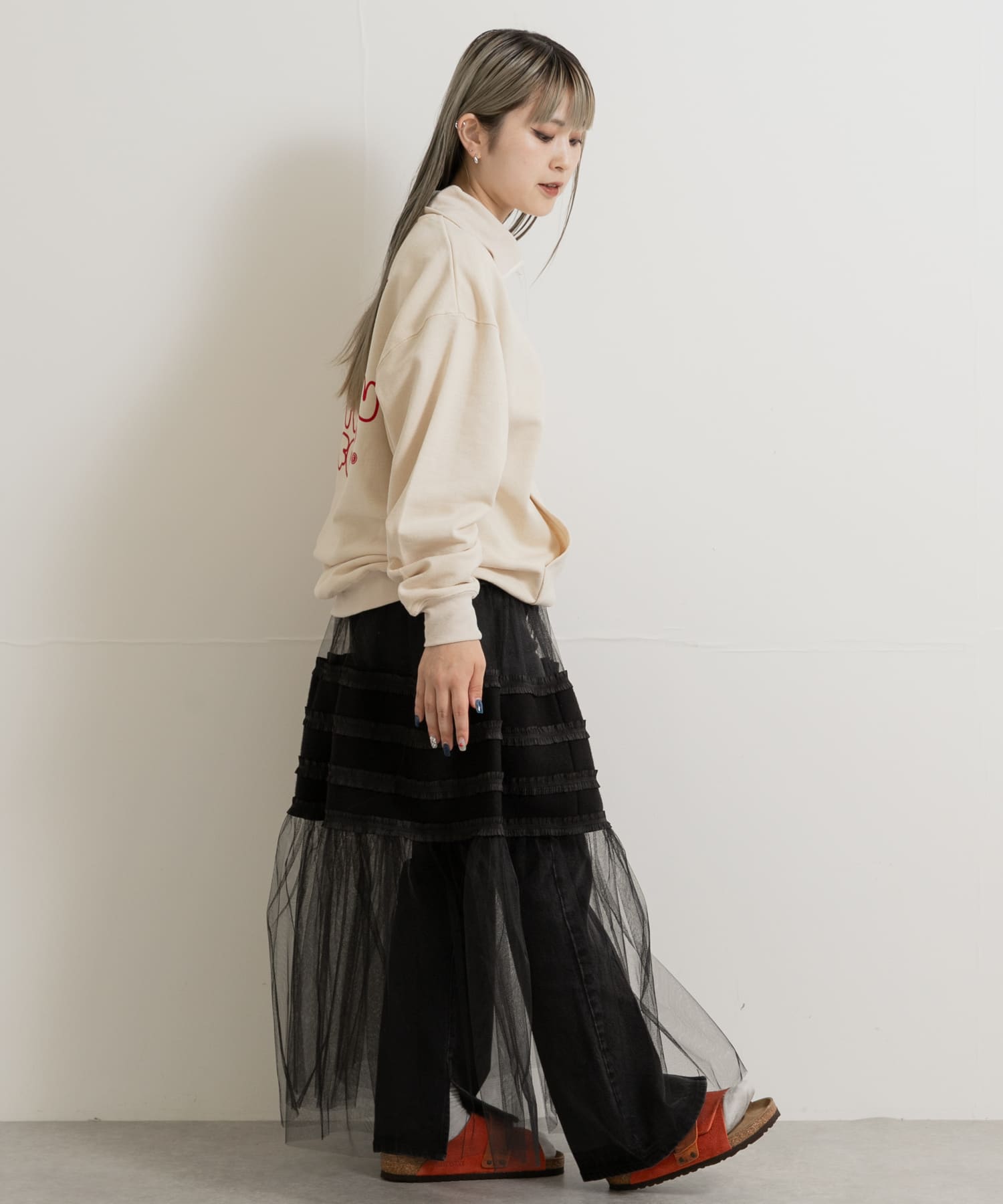 身長：156cm サイズ：M