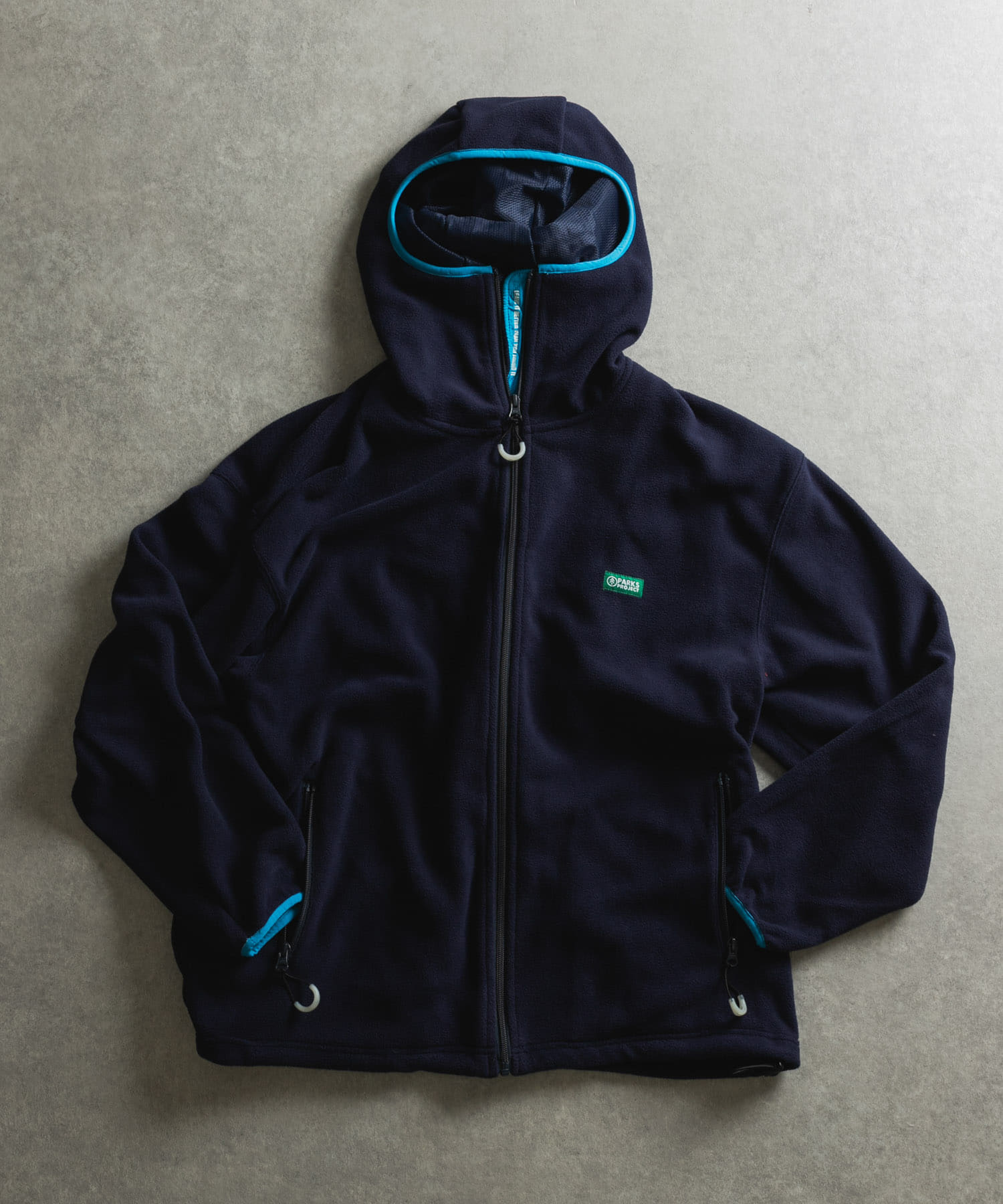 PARKS PROJECT　FLEECE ZIP UP HOODIE