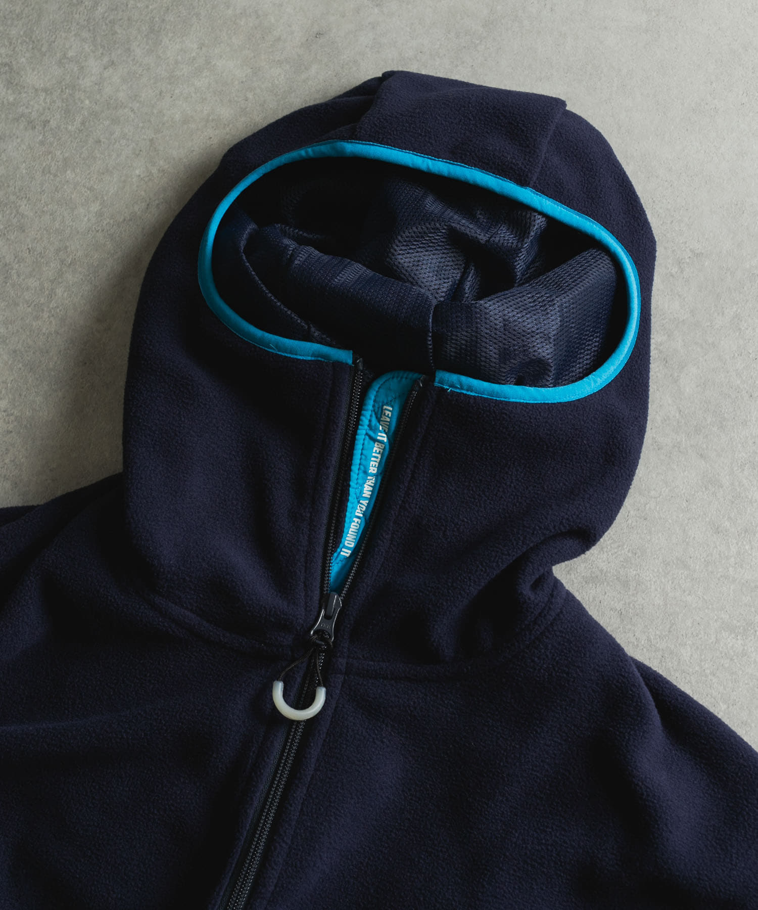 PARKS PROJECT　FLEECE ZIP UP HOODIE NAVY M