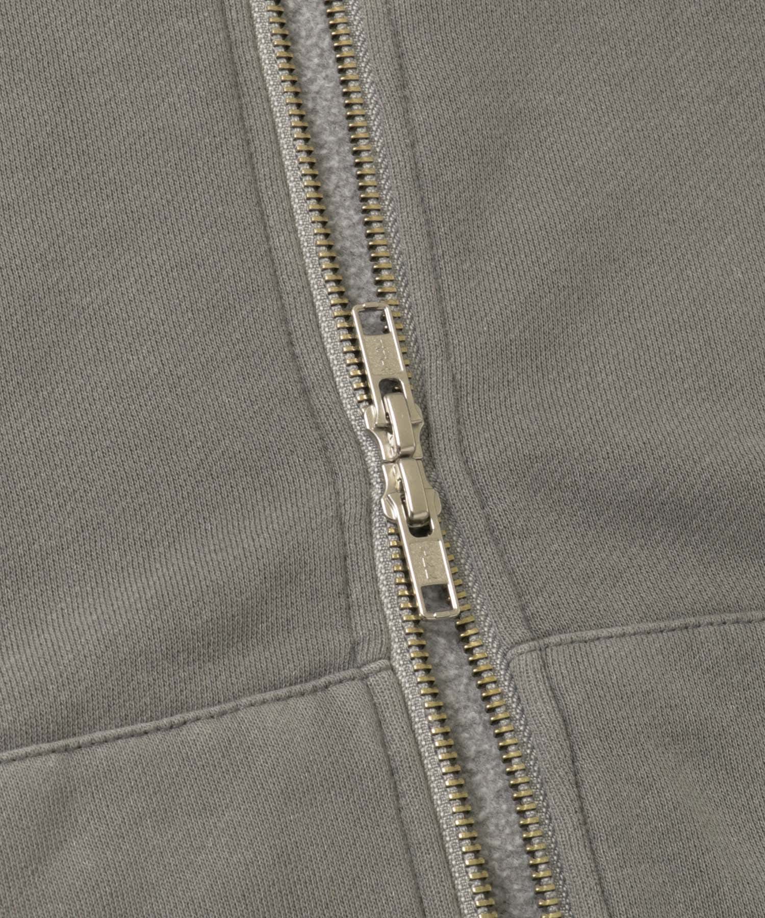 PARKS PROJECT　T/C SWEAT DEER ZIP-UP CHARCOAL M
