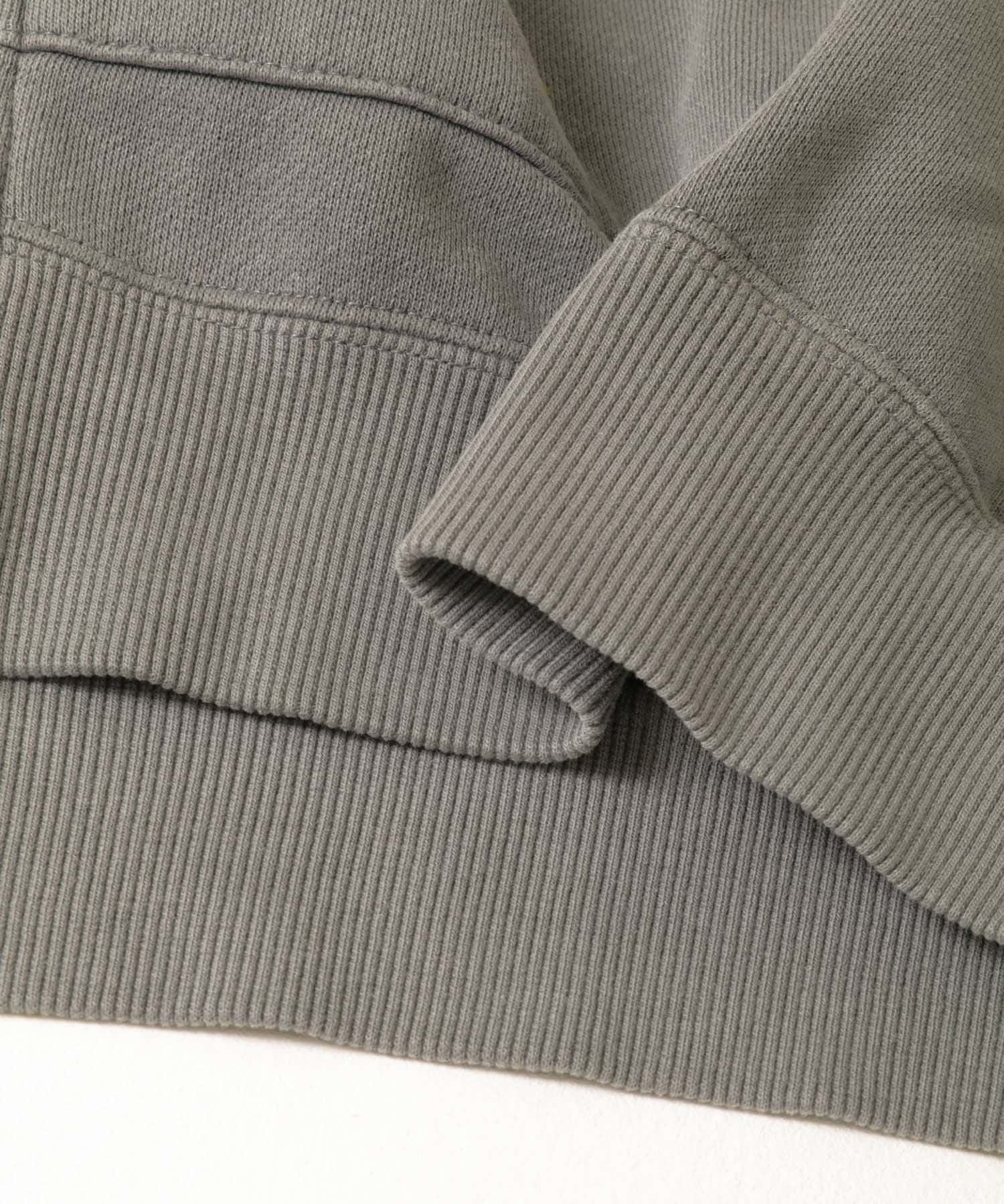 PARKS PROJECT　T/C SWEAT DEER ZIP-UP CHARCOAL M