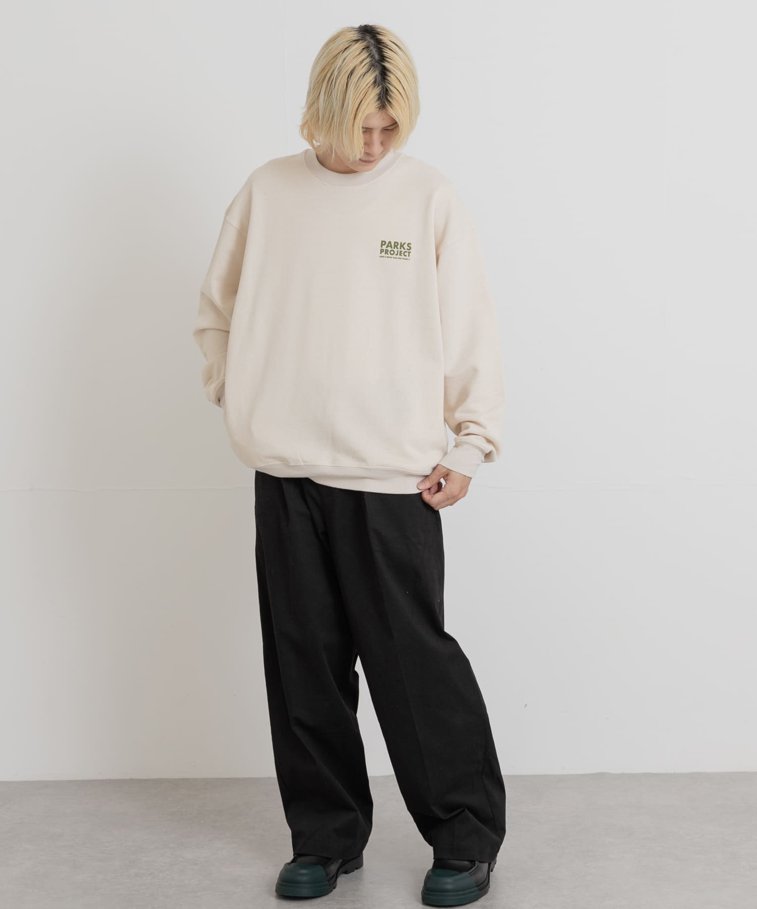 身長：172cm サイズ：L