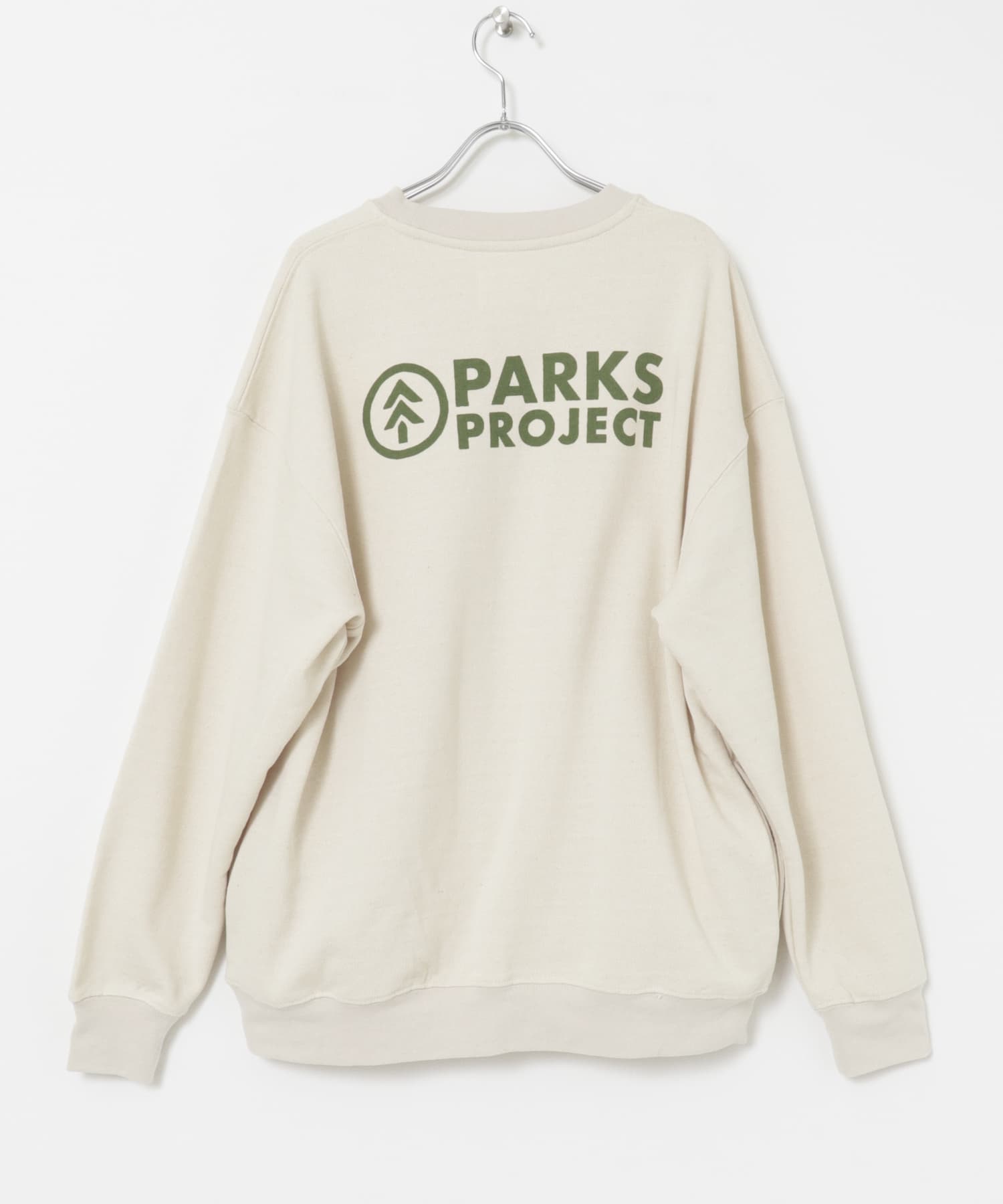 PARKS PROJECT　ECORICH STANDARD LOGO SWEAT OFF M