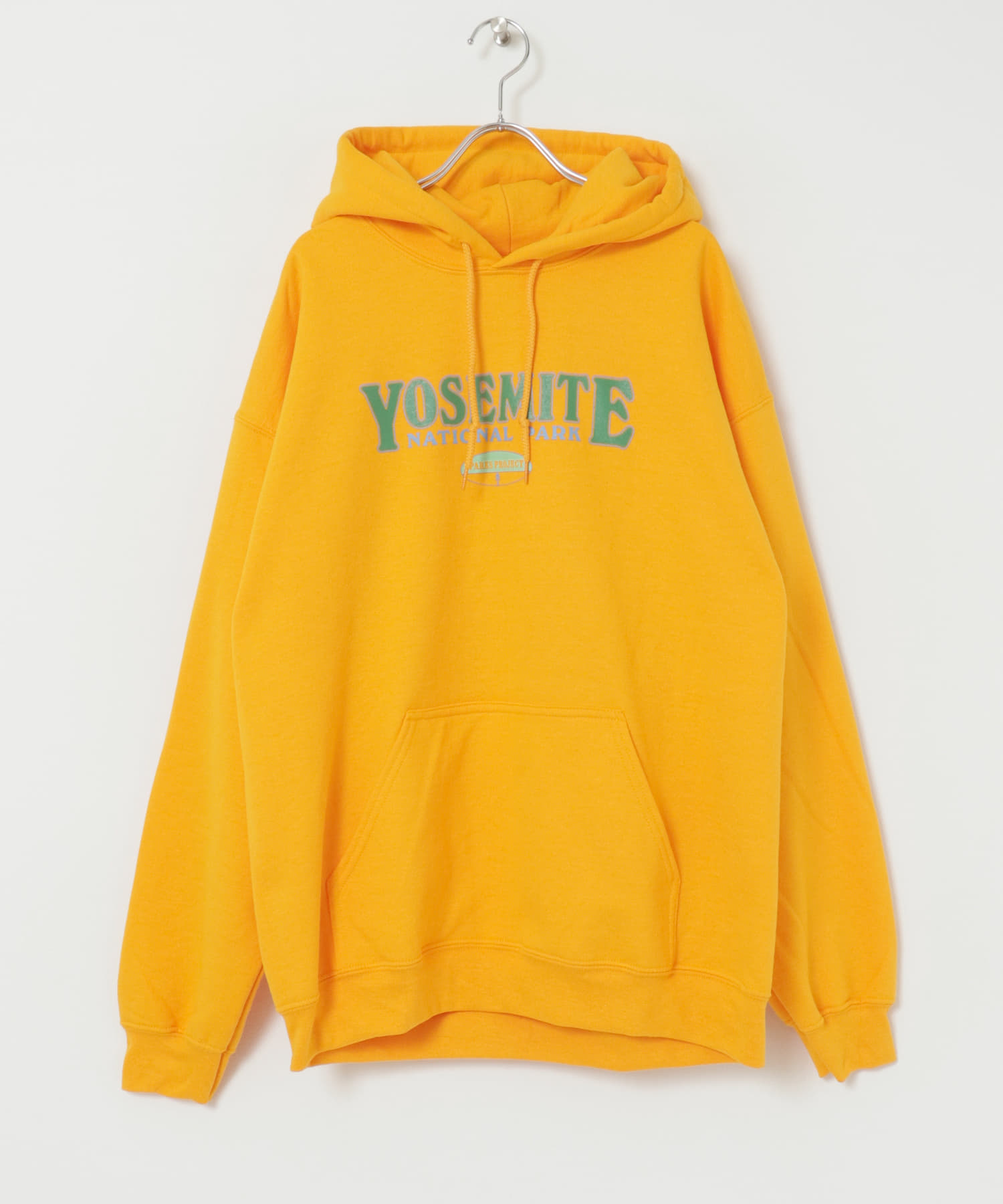 PARKS PROJECT　YOSEMITE HOODIE YELLOW M