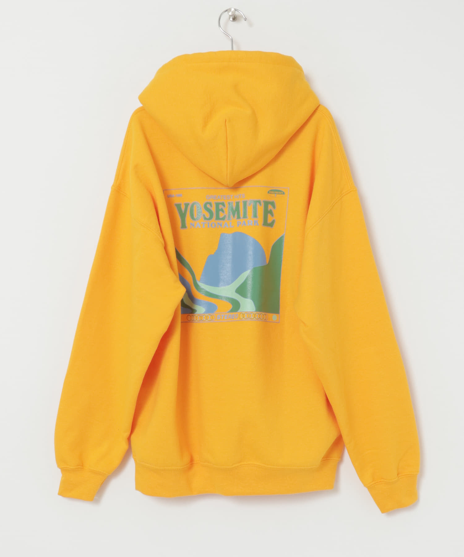 PARKS PROJECT　YOSEMITE HOODIE YELLOW M