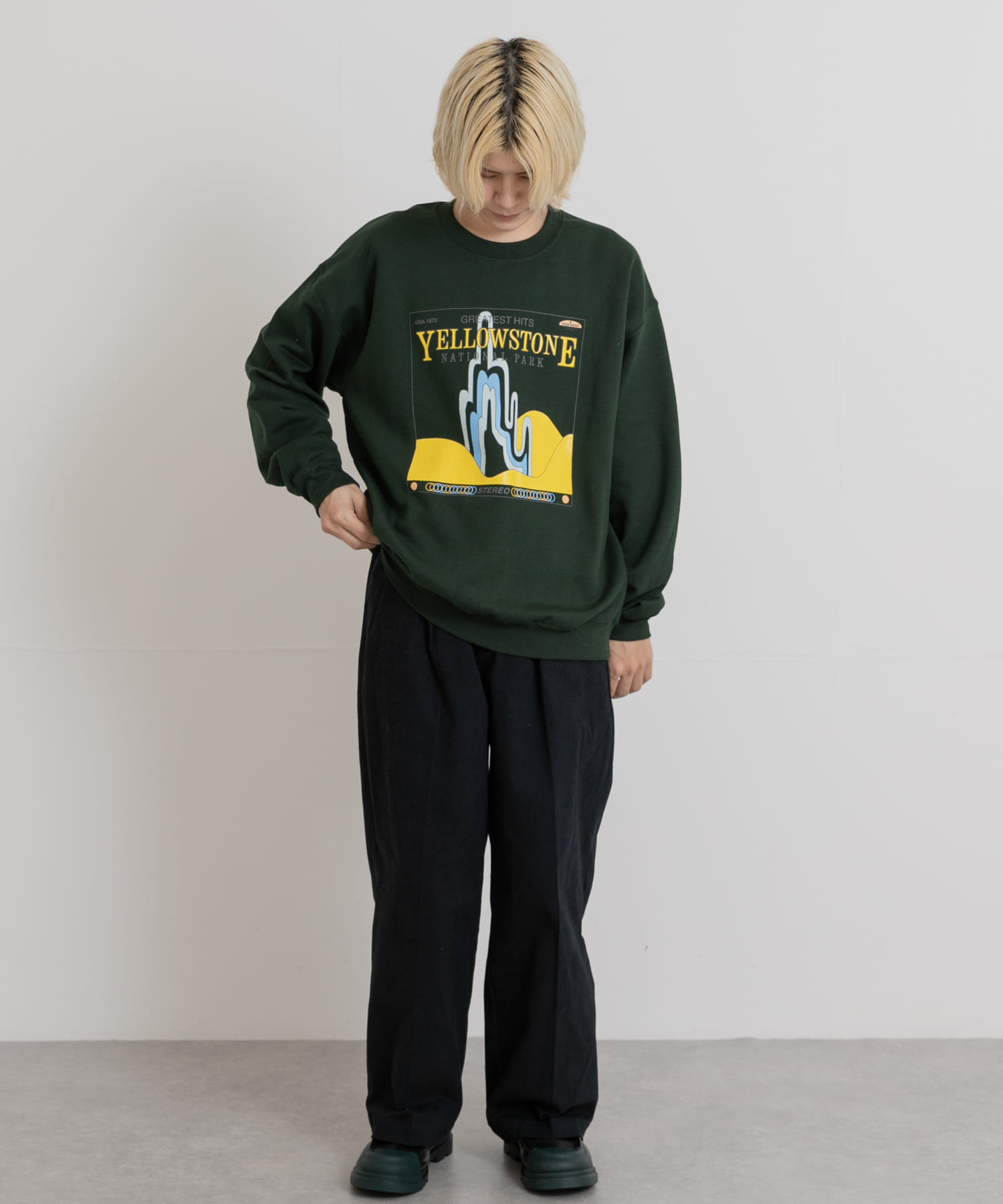 身長：172cm サイズ：L