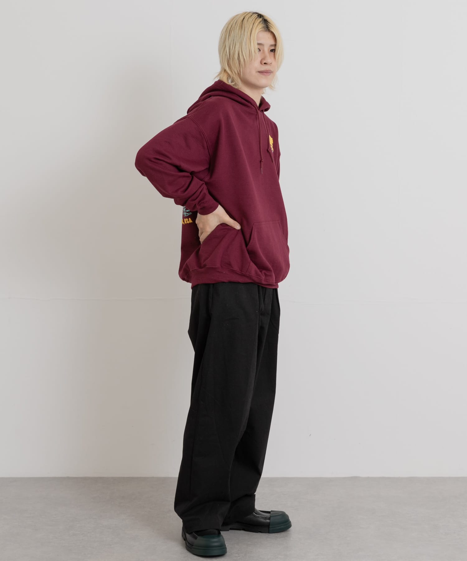 身長：172cm サイズ：L