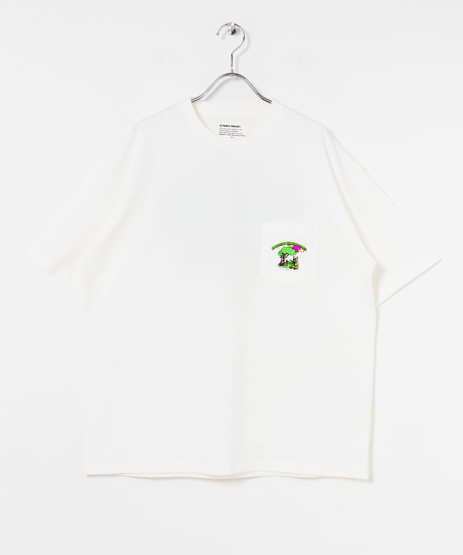 PARKS PROJECT　BEAR THE TELEPHONE WHITE S