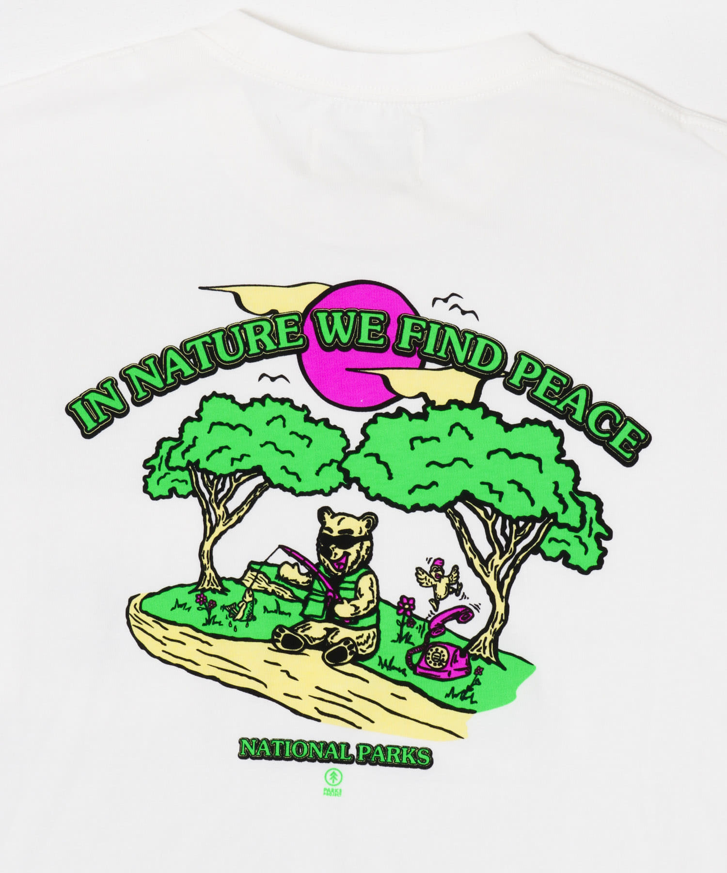 PARKS PROJECT　BEAR THE TELEPHONE WHITE S