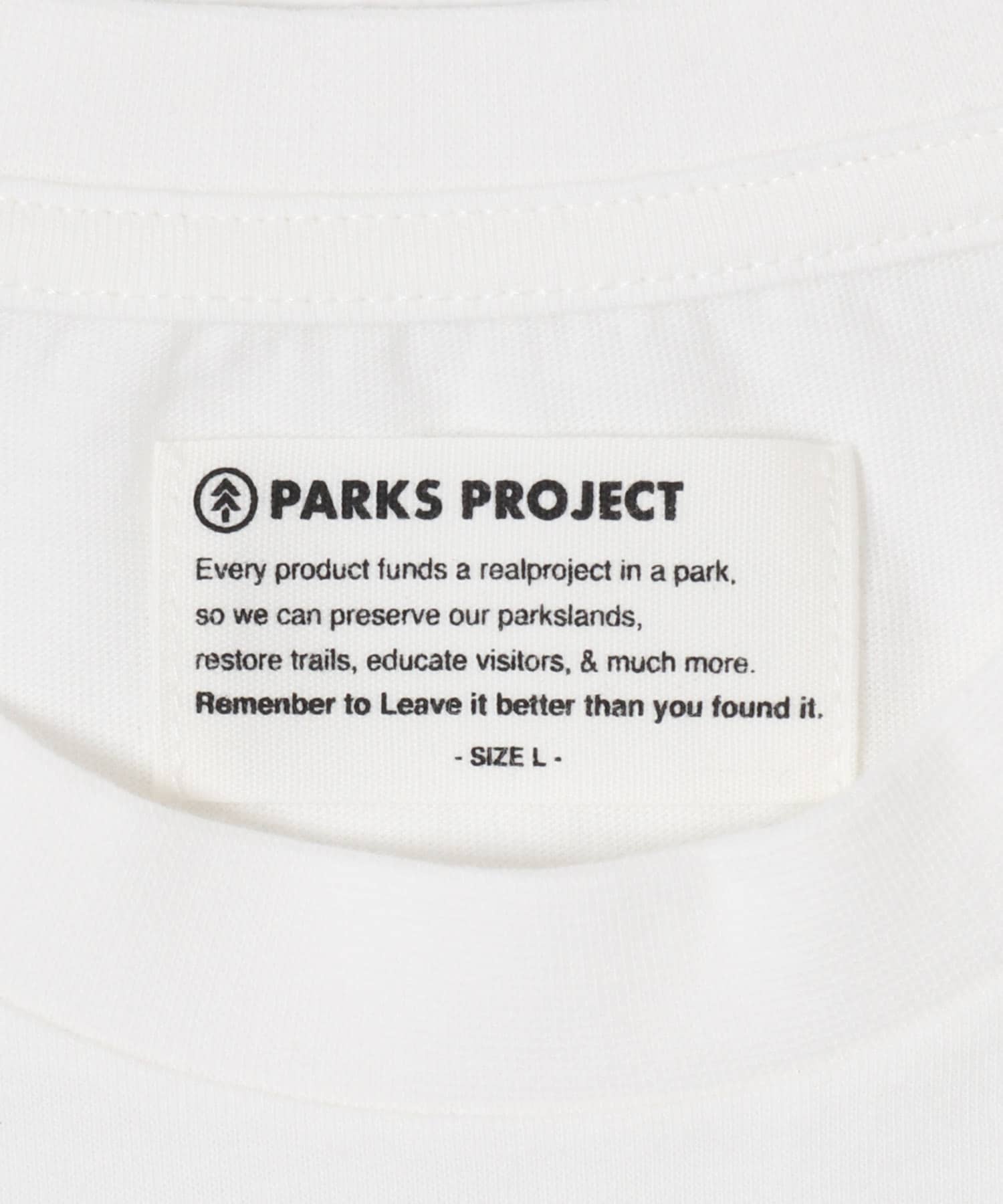 PARKS PROJECT　BEAR THE TELEPHONE WHITE S