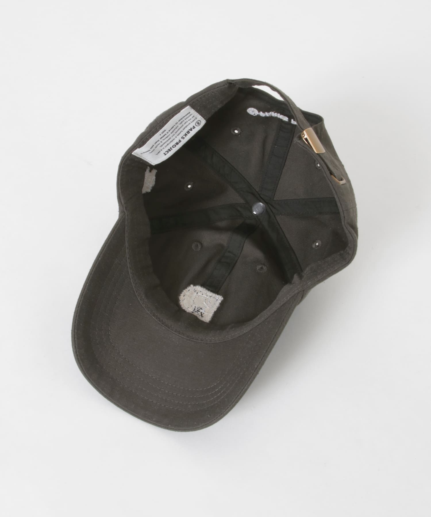 PARKS PROJECT　ORGANIC COTTON P WAPPEN 6P CAP BLACK FREE