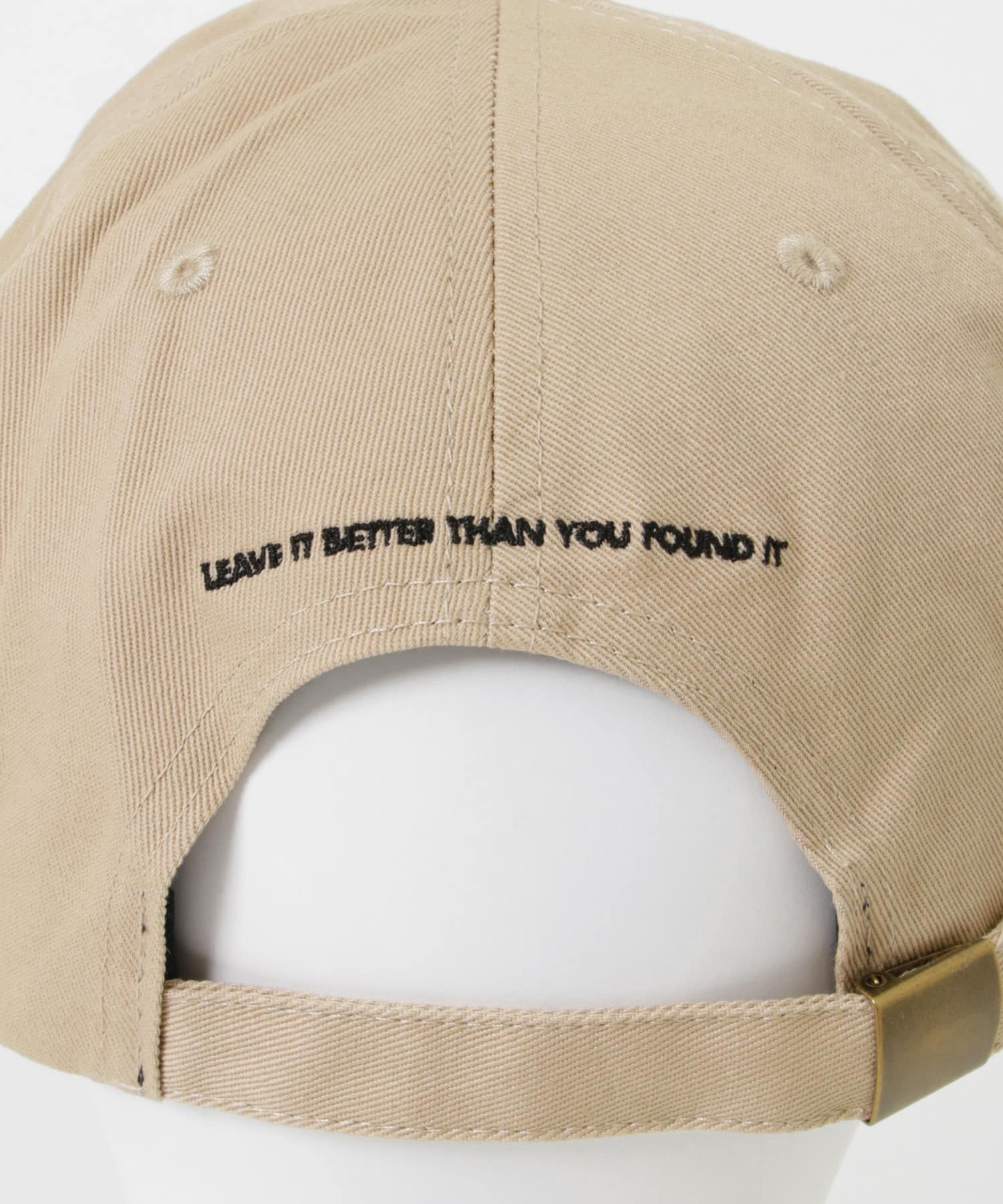 PARKS PROJECT　PARKS-TWIL PARKS LOGO CAP BEIGE FREE