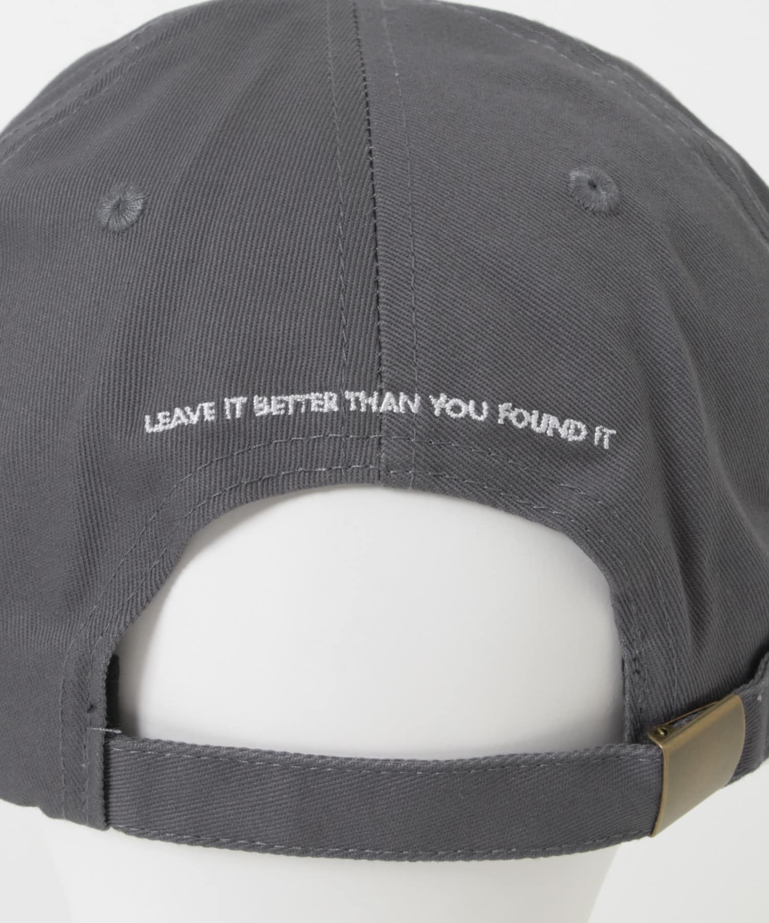 PARKS PROJECT　PARKS-TWIL PARKS LOGO CAP GRAY FREE