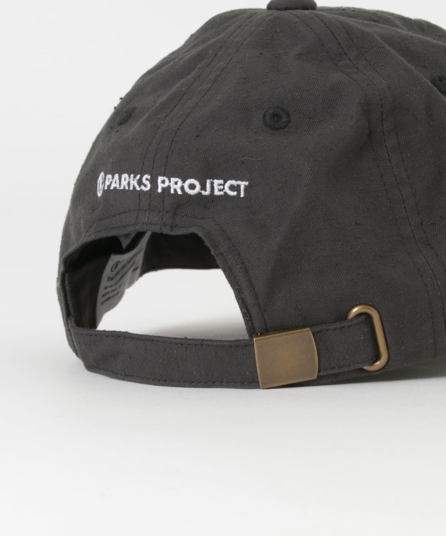 PARKS PROJECT　ORGANIC COTTON 6P CAP L.BLACK FREE