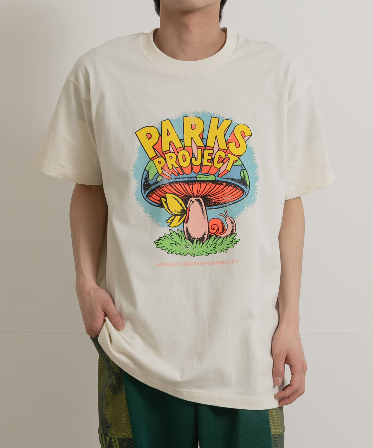 PARKS PROJECT　Mushroom Tee by DLOP
