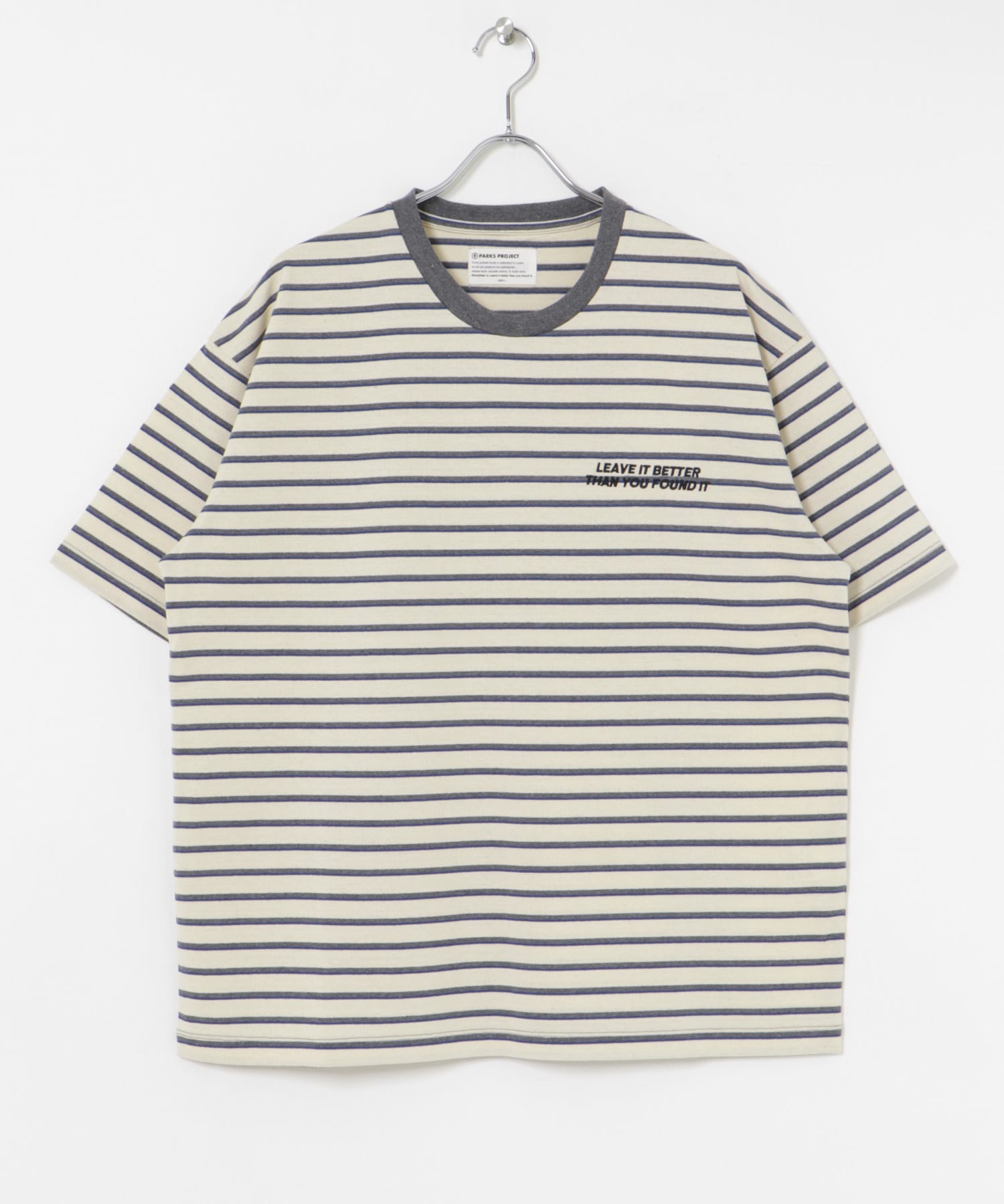 PARKS PROJECT　Ecorich Border S/S Tee