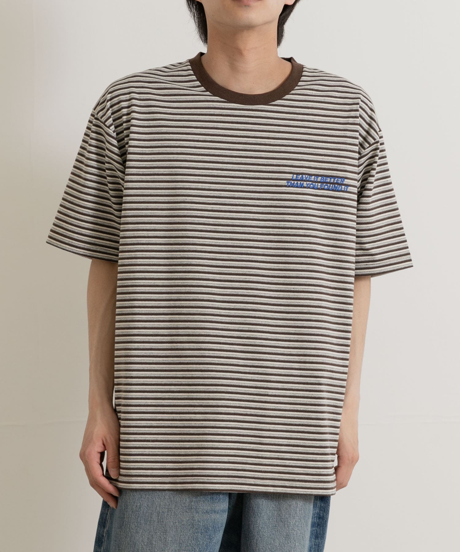 PARKS PROJECT　Ecorich Border S/S Tee