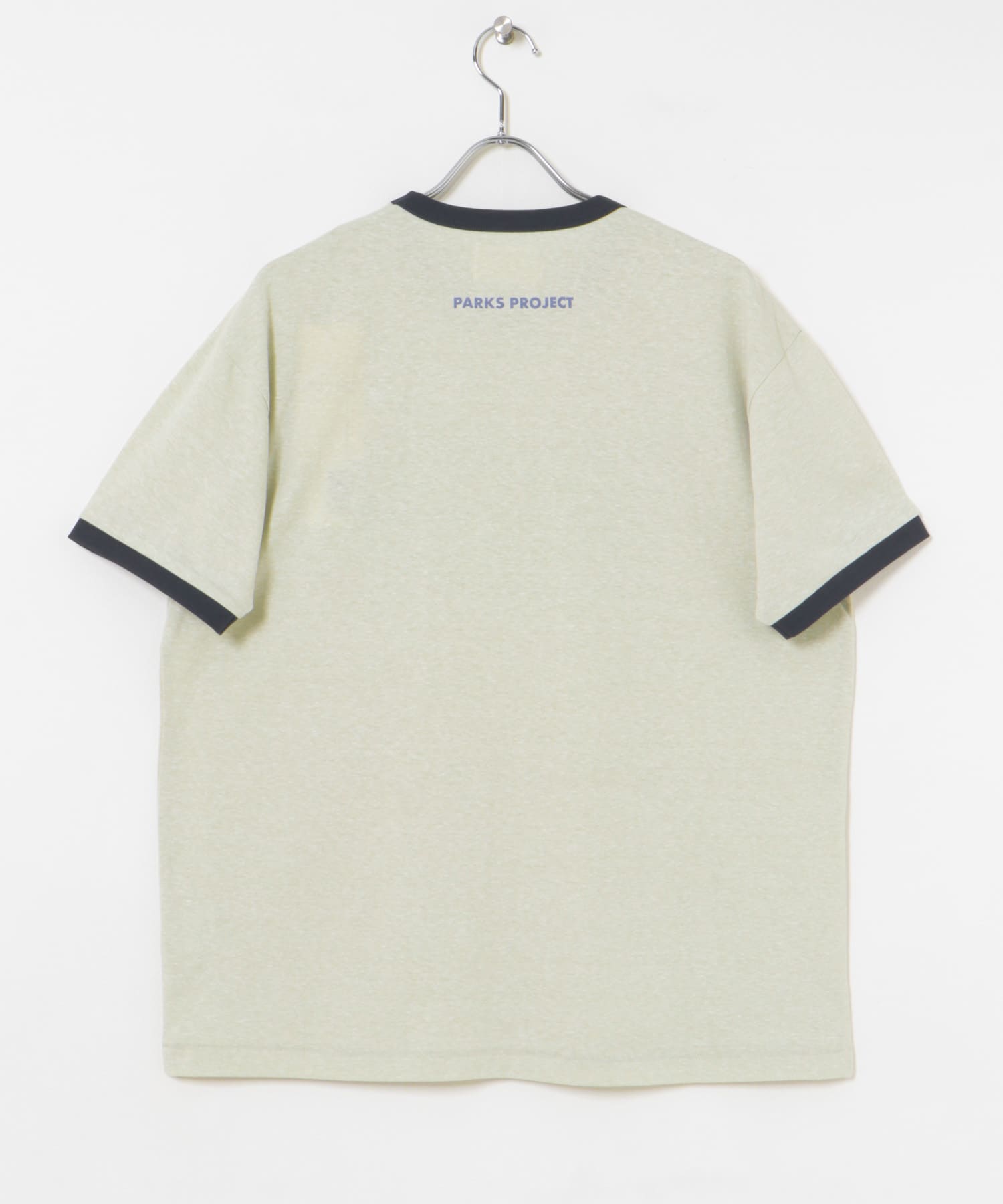 PARKS PROJECT　Gradation Print Ringer S/S Tee L.GREEN S