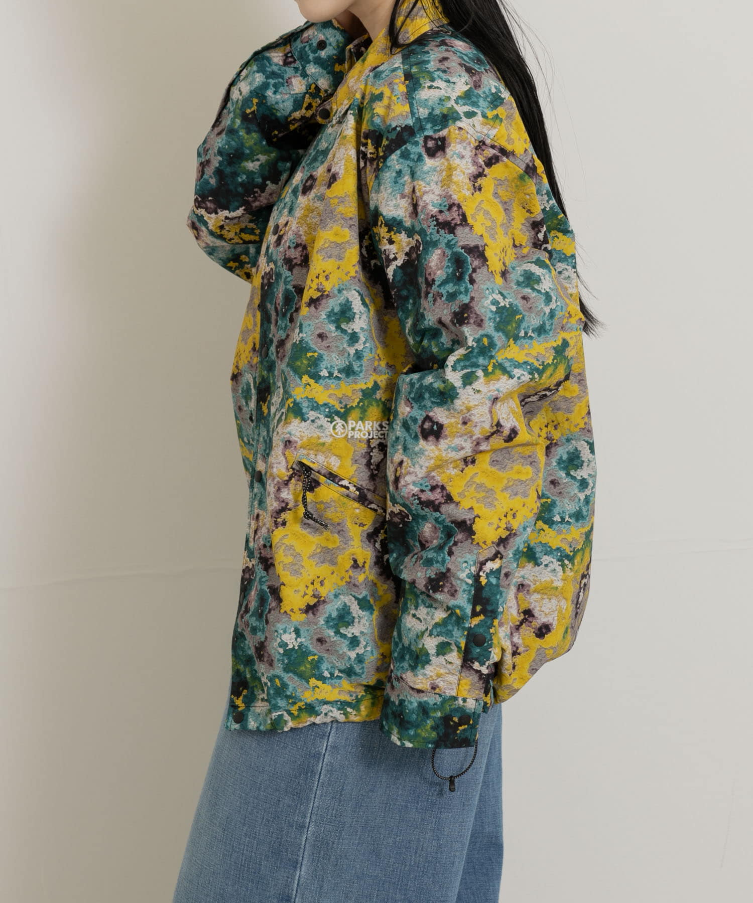 PARKS PROJECT　Olympic Lichen Coach Shirt Jacket