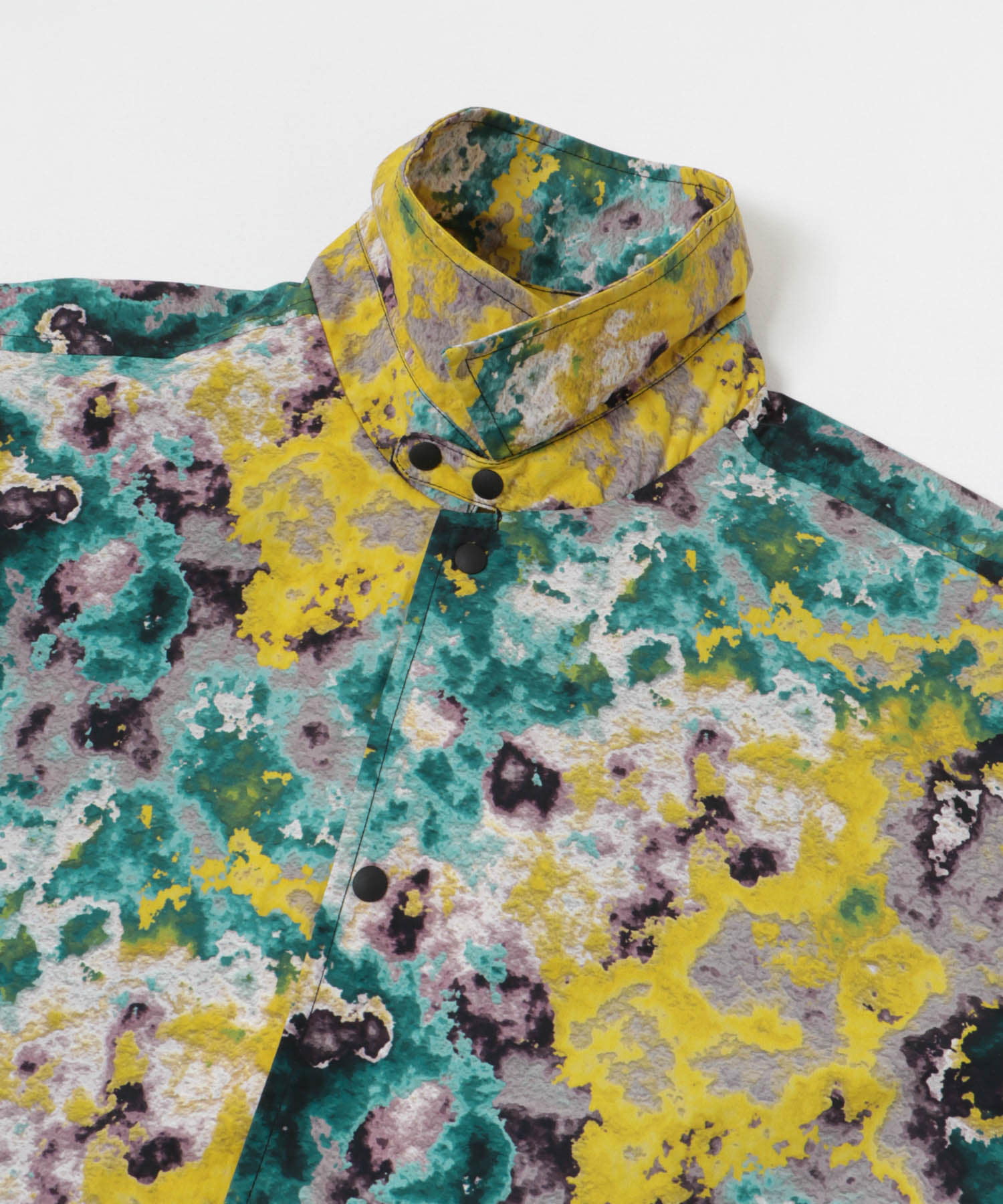 PARKS PROJECT　Olympic Lichen Coach Shirt Jacket GREEN M