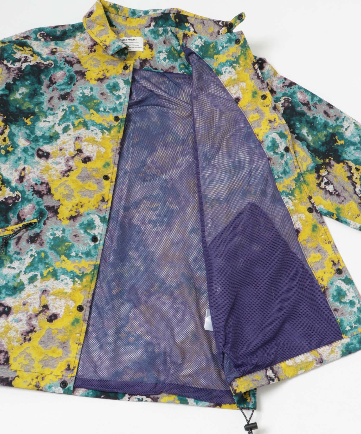 PARKS PROJECT　Olympic Lichen Coach Shirt Jacket GREEN M