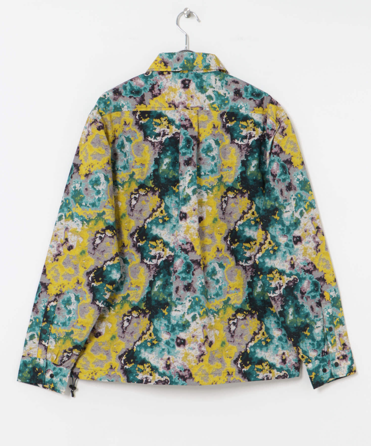PARKS PROJECT　Olympic Lichen Coach Shirt Jacket GREEN M