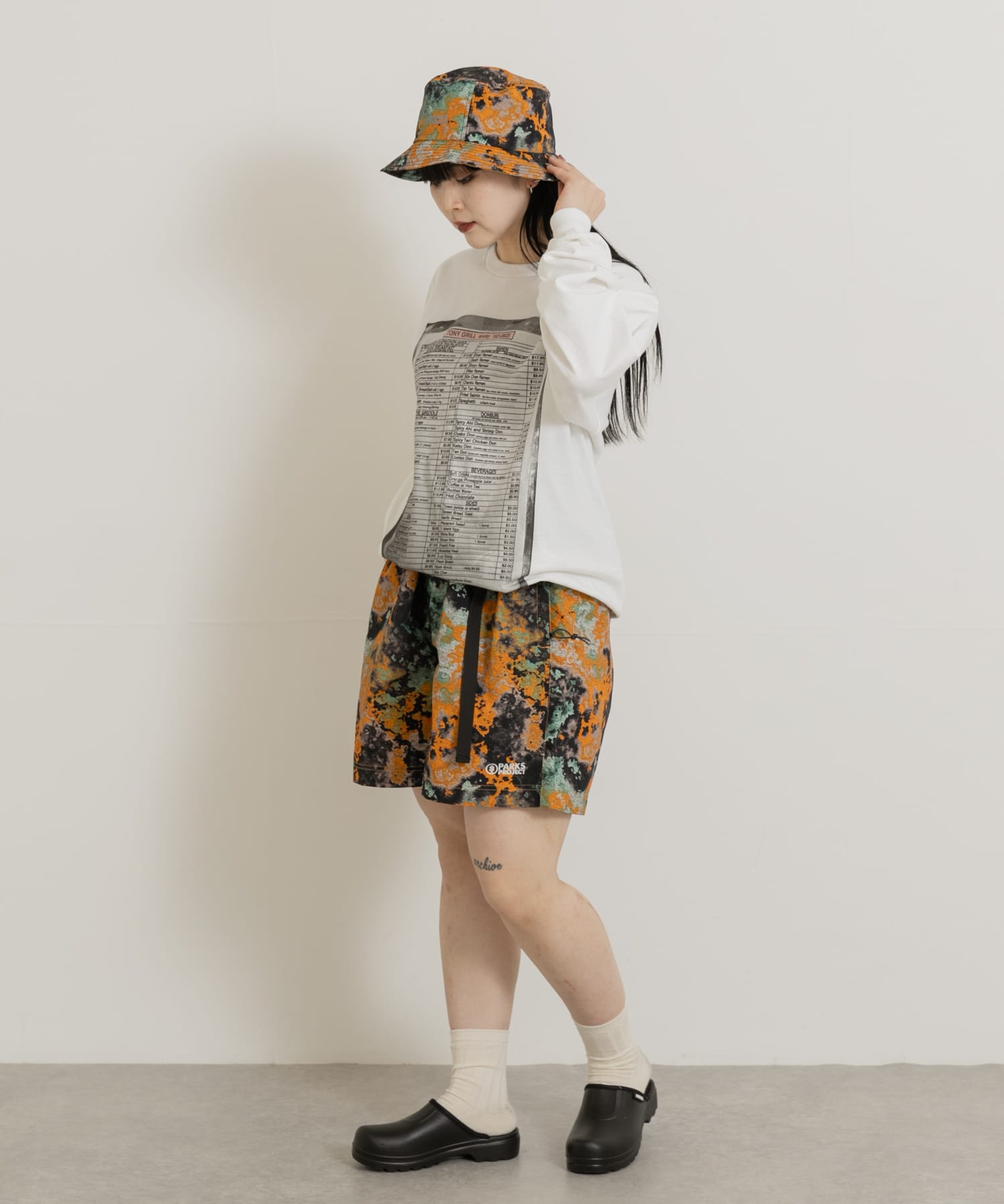 身長：156cm サイズ：L