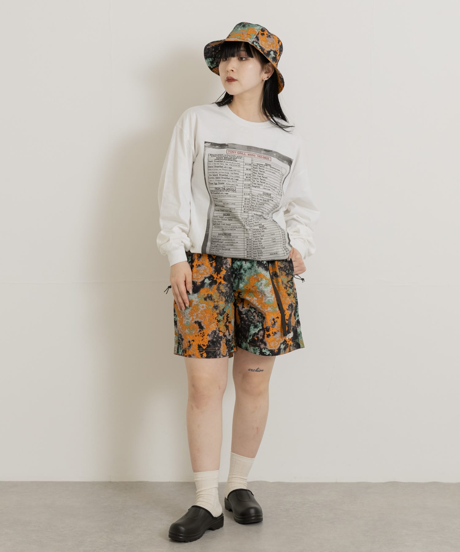身長：156cm サイズ：L