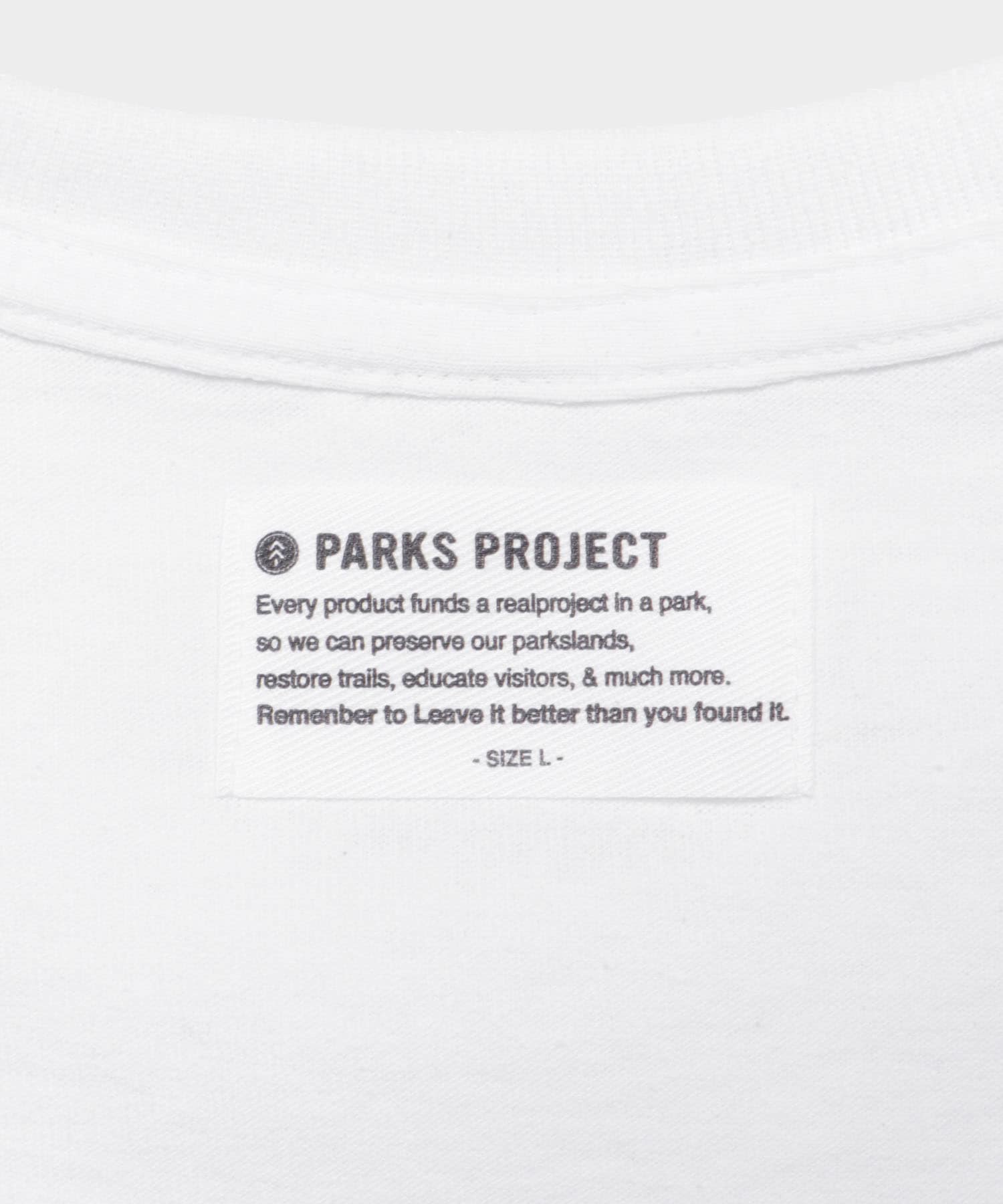 『別注』PARKS PROJECT×TGM PARKS T-SHIRTS White M